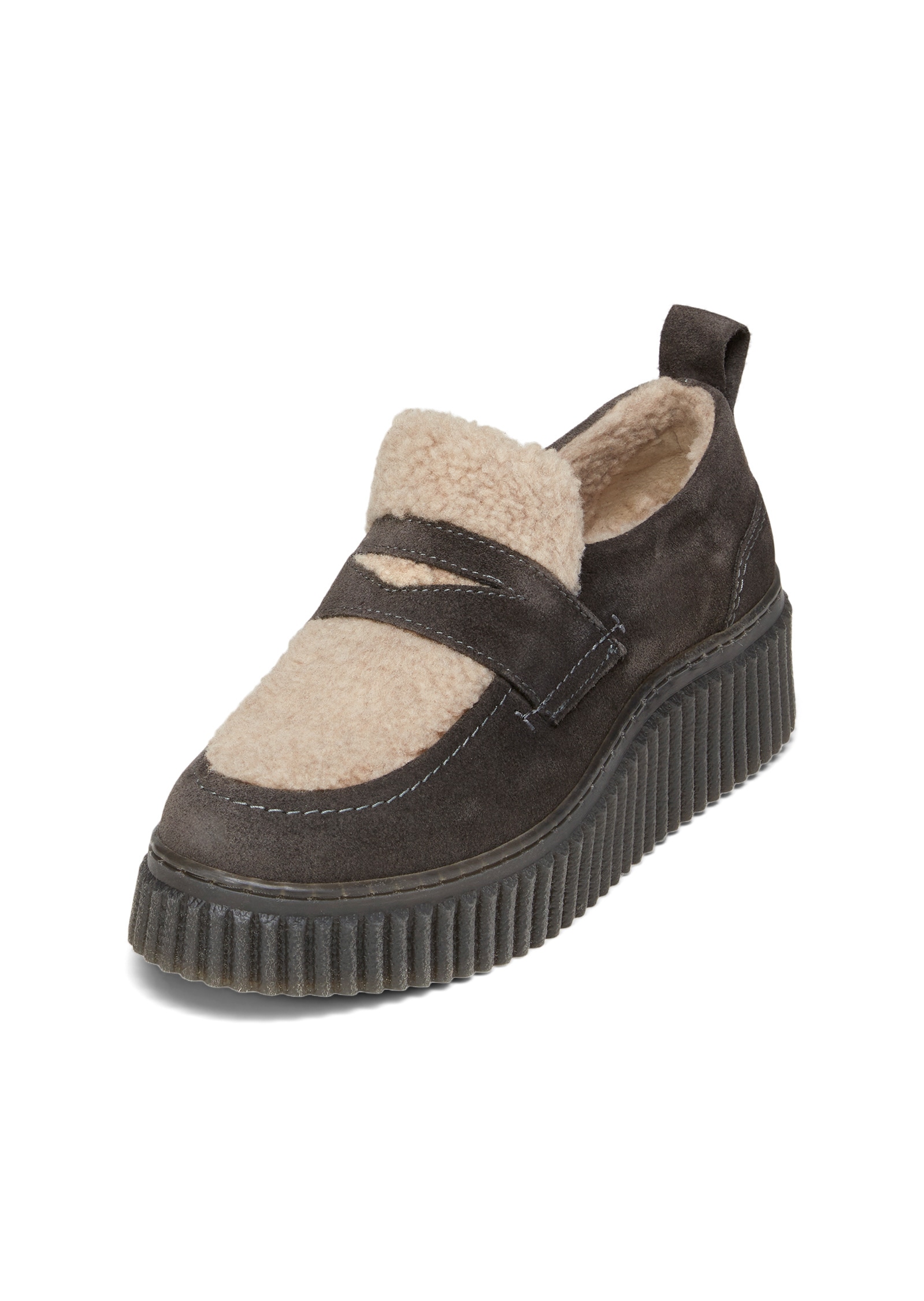 Marc OPolo Loafer "mit flauschigem Teddyfell" günstig online kaufen