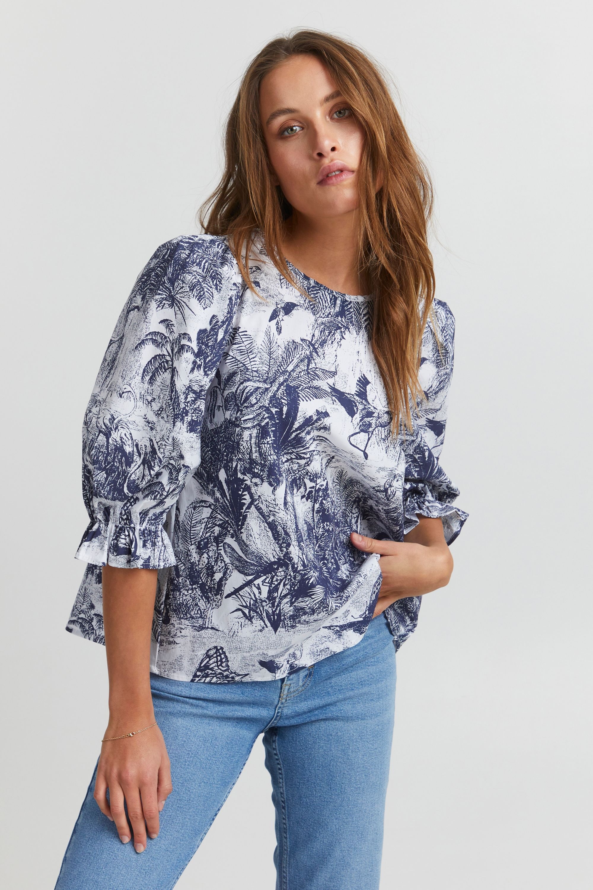 Pulz Jeans Tunika »Shirtbluse PZNadia«