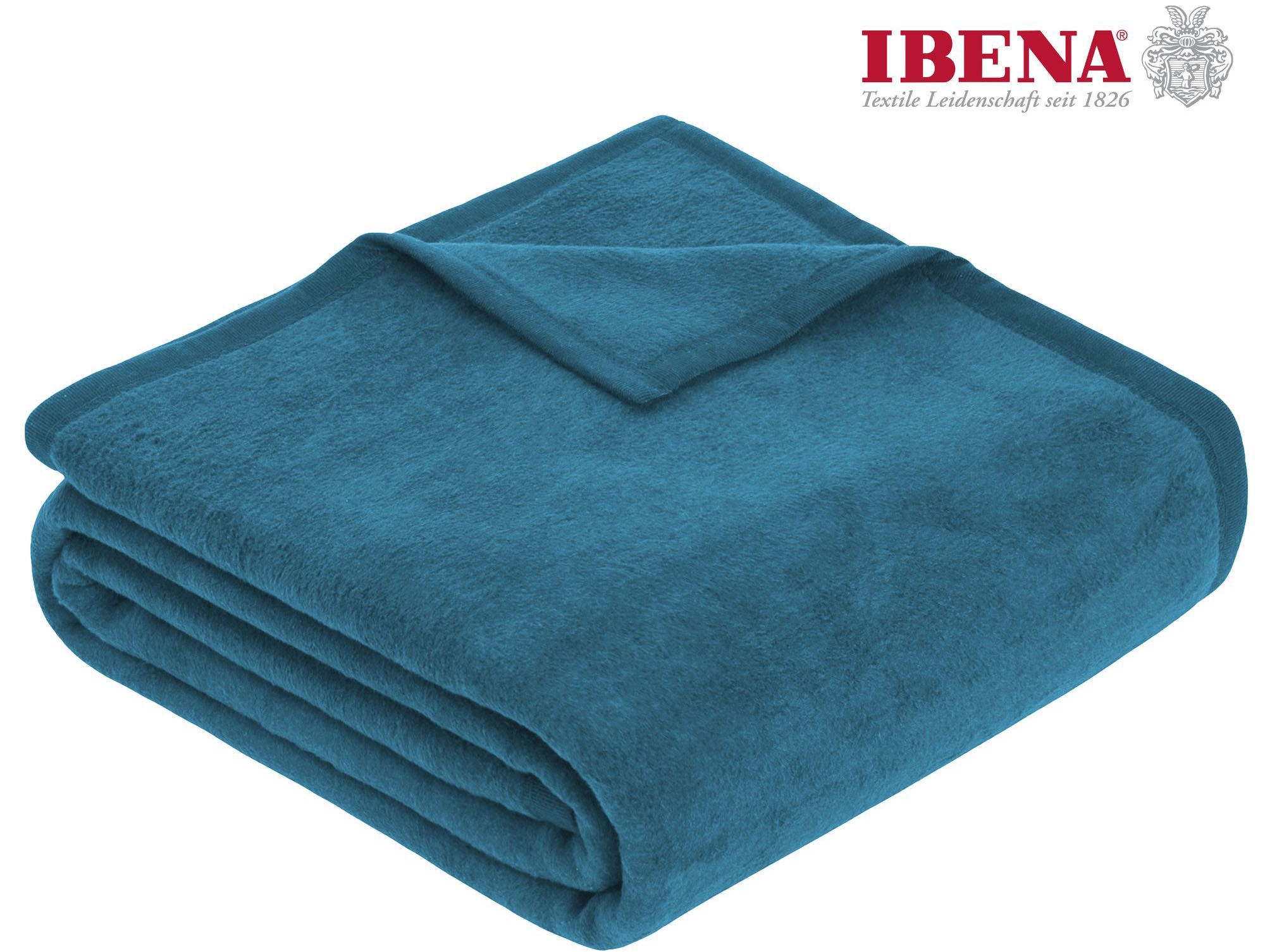 IBENA Wohndecke »Luxus«, verschiedene Größen, unifarbenes Design, Kuscheldecke