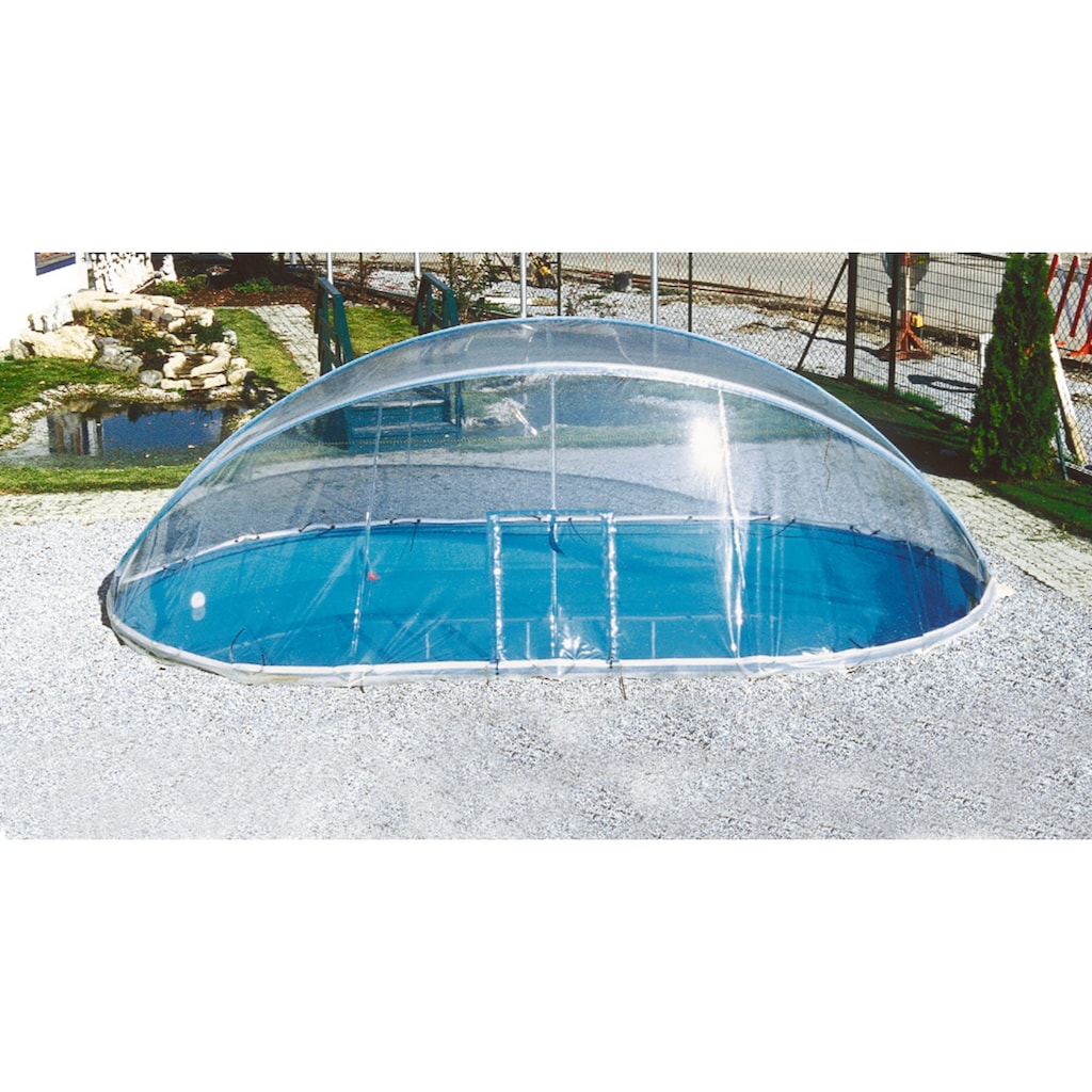 Clear Pool Poolverdeck »Cabrio Dome«