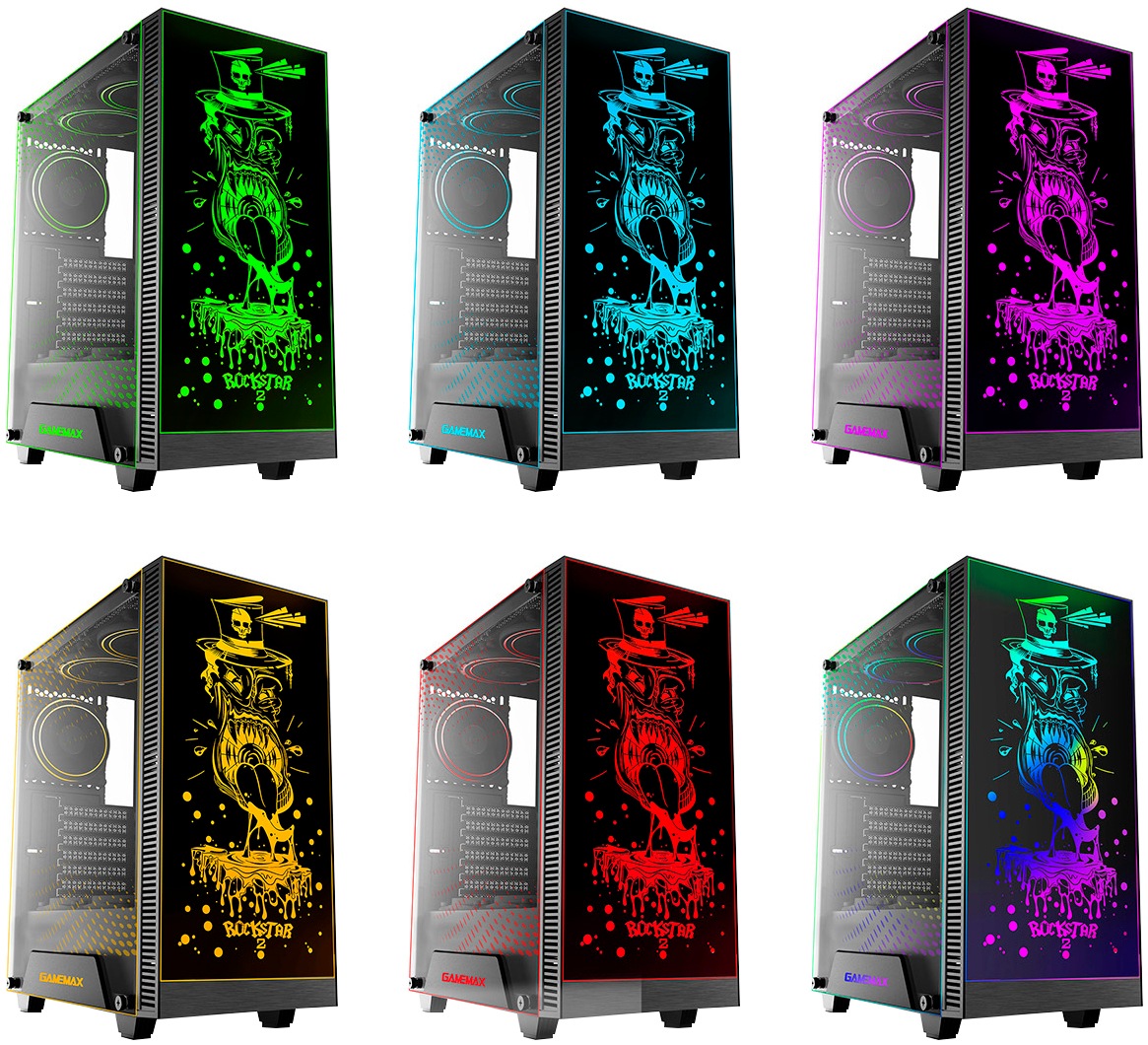 GAMEMAX PC »Rockstar 8140 AMD Ryzen 7 5700G 16GB 1TB SSD« Windows 11