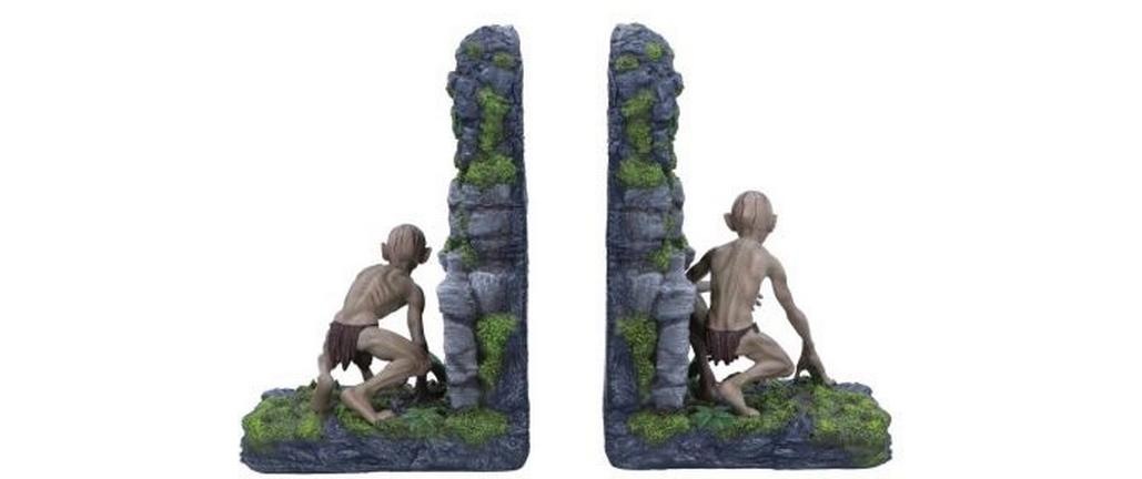 NEMESIS NOW Merchandise-Figur »Herr der Ringe Gollum & Smeagol« Offiziell lizenzierte, handbemalte Buchstützen