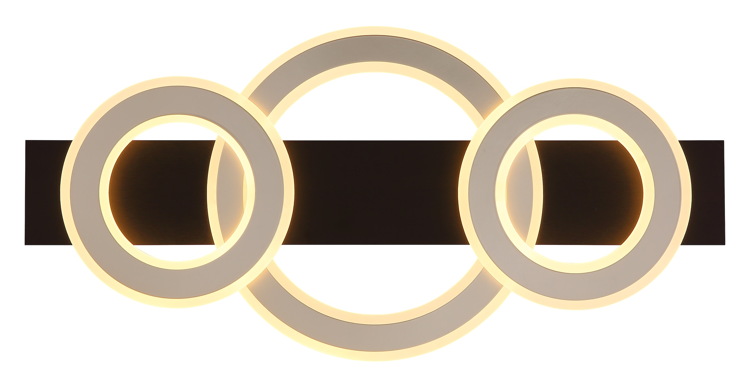 GLOBO LIGHTING Deckenleuchte »JAYDEN« LED-Modul 1 Stk. Warmweiß Deckenlampe Wohnzimmer-Leuchte Schlafzimmer-Leuchte Flur Küche