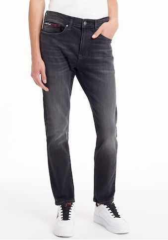 Tommy Jeans Slim-fit-Jeans »AUSTIN SLIM TPRD«, mit Lederbadge kaufen