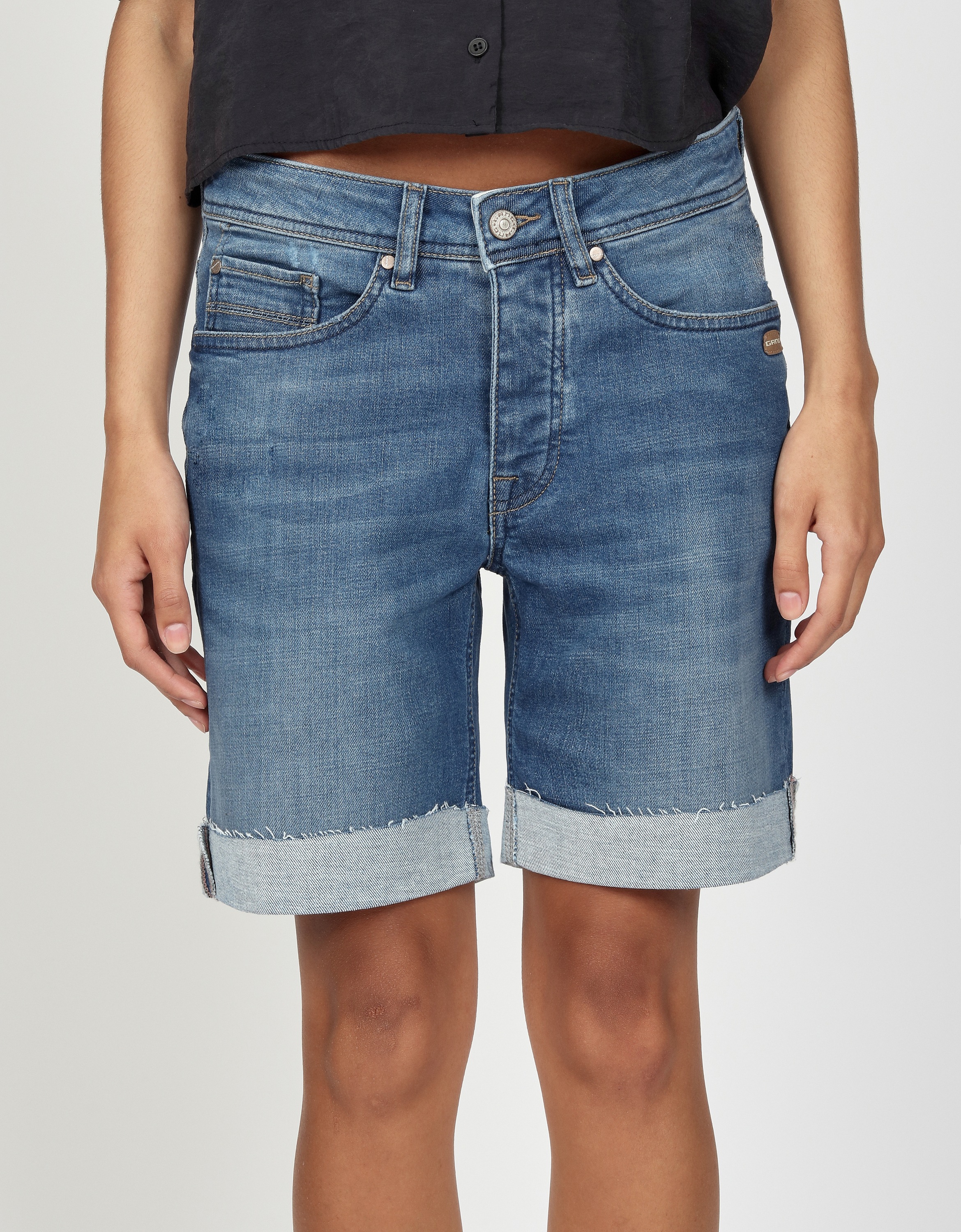 GANG Boyfriend-Jeans "GANG Jeans Short 94NICA SHORTS" günstig online kaufen