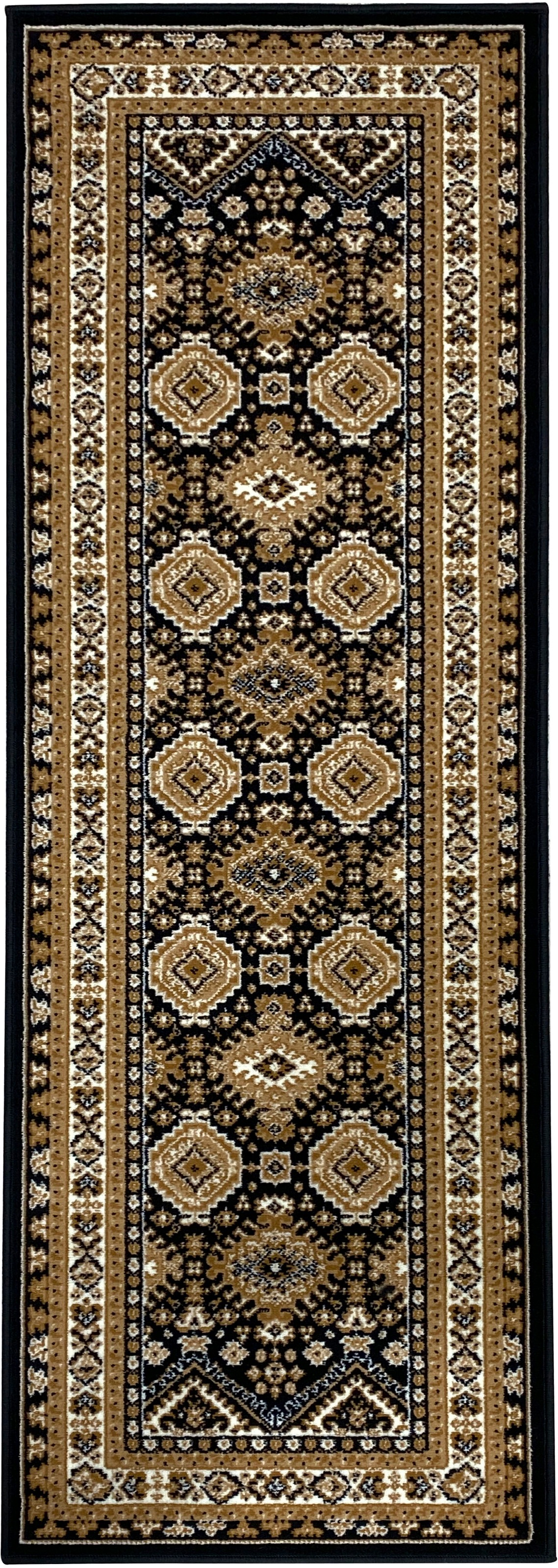 OTTO home Läufer "Diantha" rechteckig 7 mm Höhe Orient-Optik, mit Bordüre, Läufer, Brücke, Kurzflor, elegant