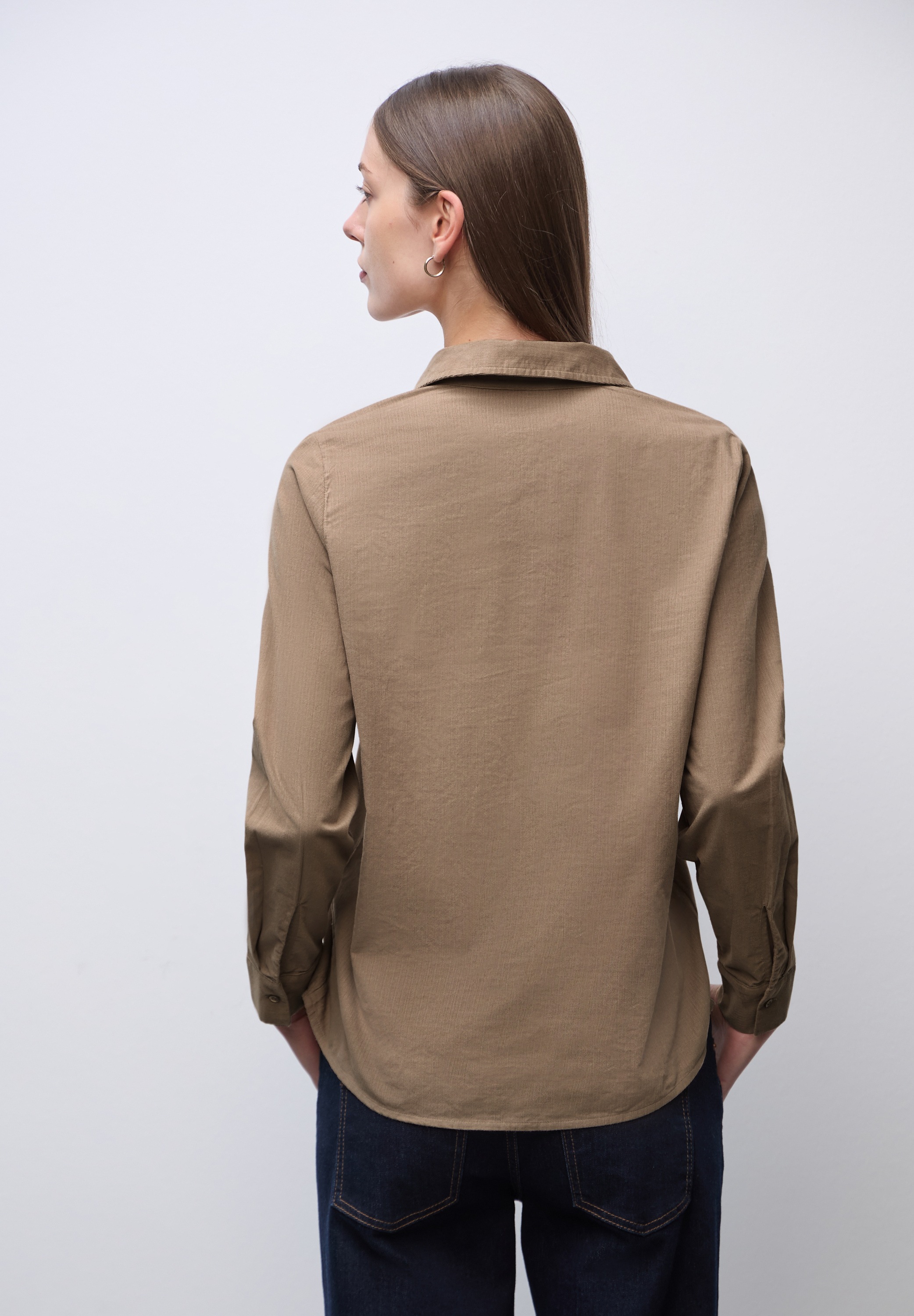 STREET ONE Langarmbluse aus reiner Baumwolle günstig online kaufen