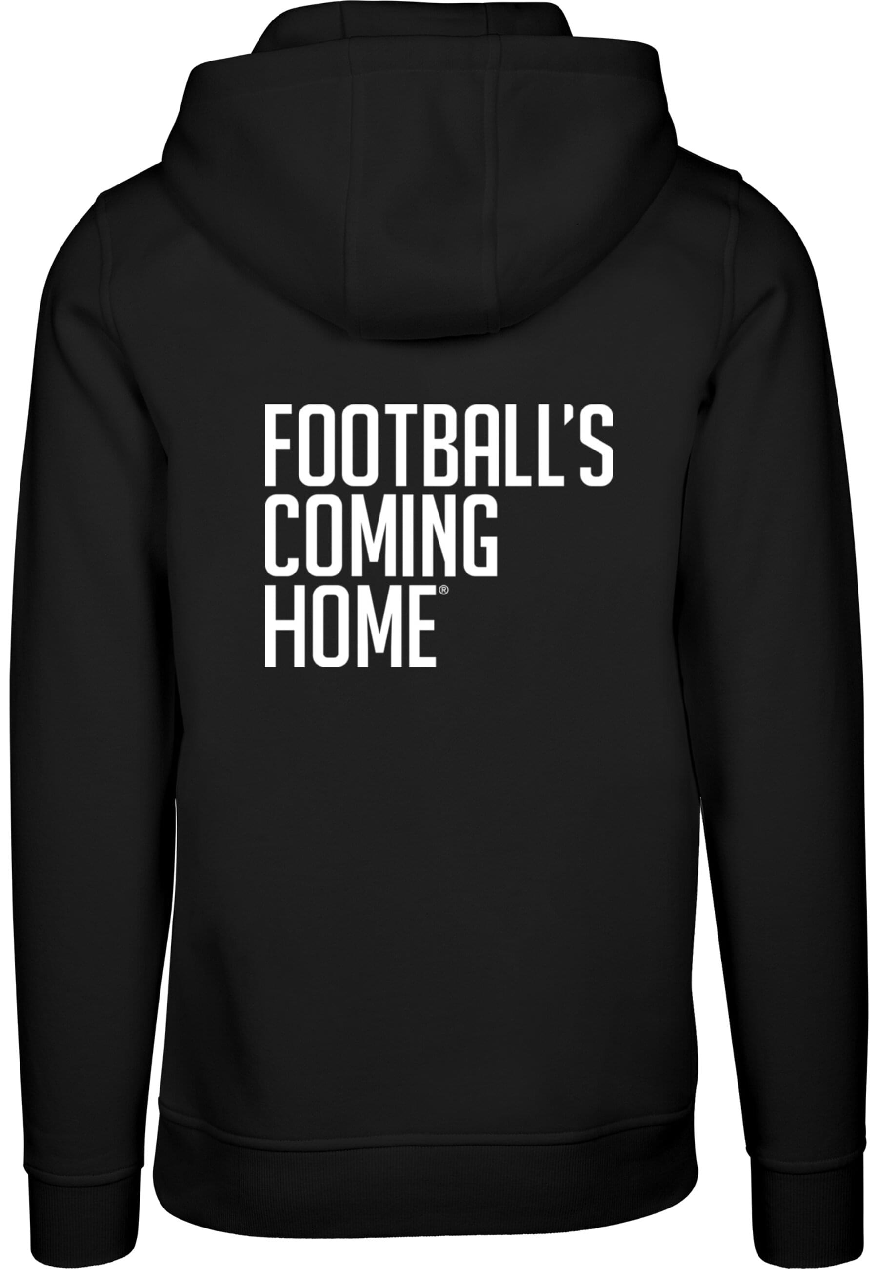 Merchcode Kapuzensweatshirt »Merchcode Football's coming home back Logo Hoody«, 1 Stk.
