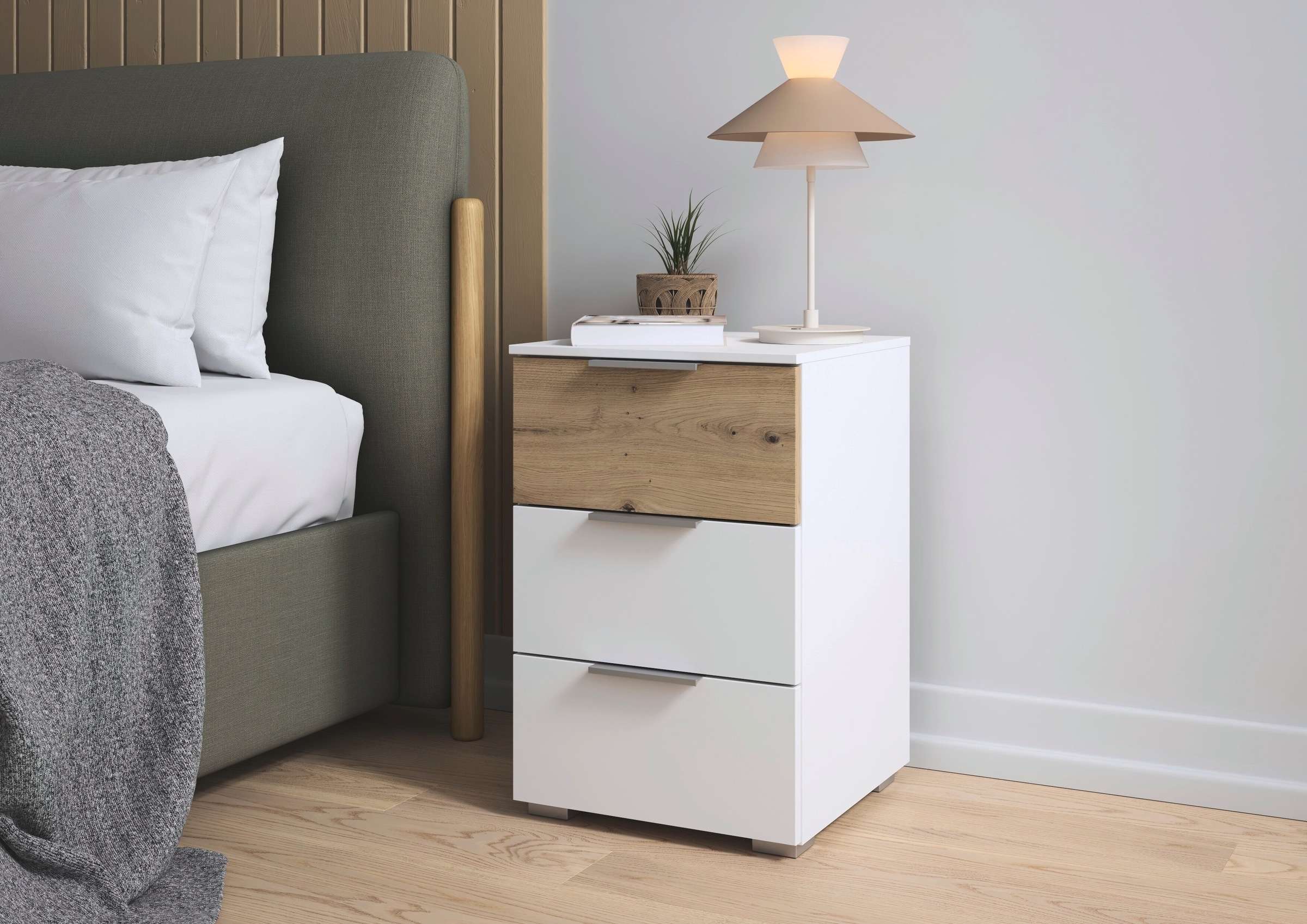 rauch Nachtkommode "Nachttisch Nachtkonsole Nachtschrank ASTANA" Breite 40 günstig online kaufen