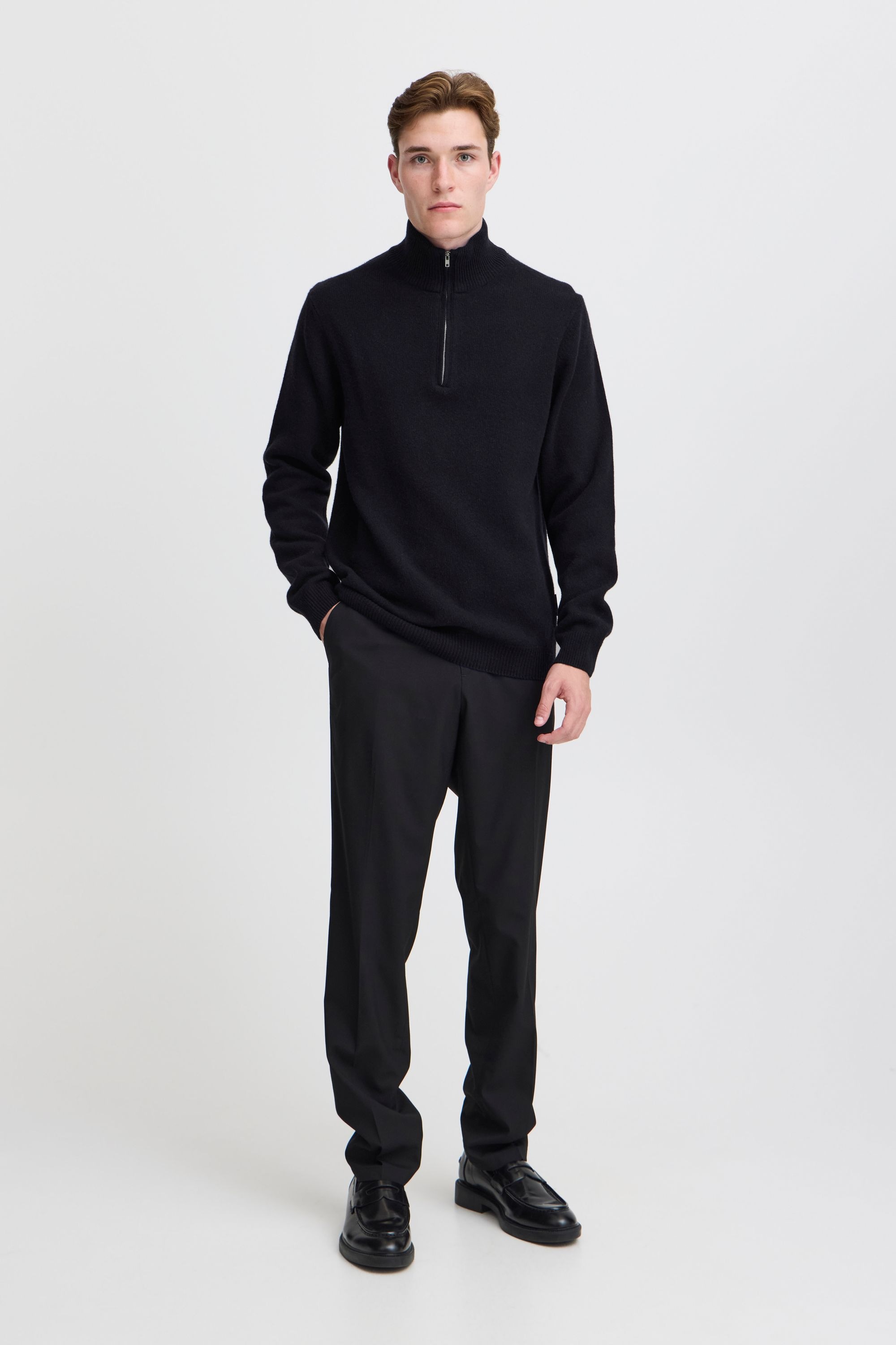 Casual Friday Troyer »Troyer CFKARL halfzip lambswool knit«
