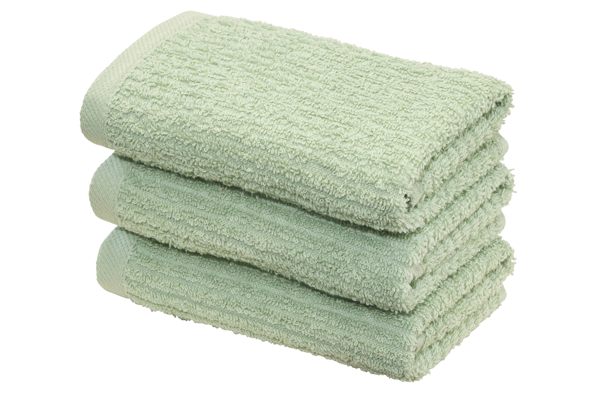 OTTO home Gaestehandtuecher "Riva, 30x50, Premium Handtücher, 500 gr/m²" Hoch-Tief-Struktur, Streifen, weich, 5 Jahre Garantie