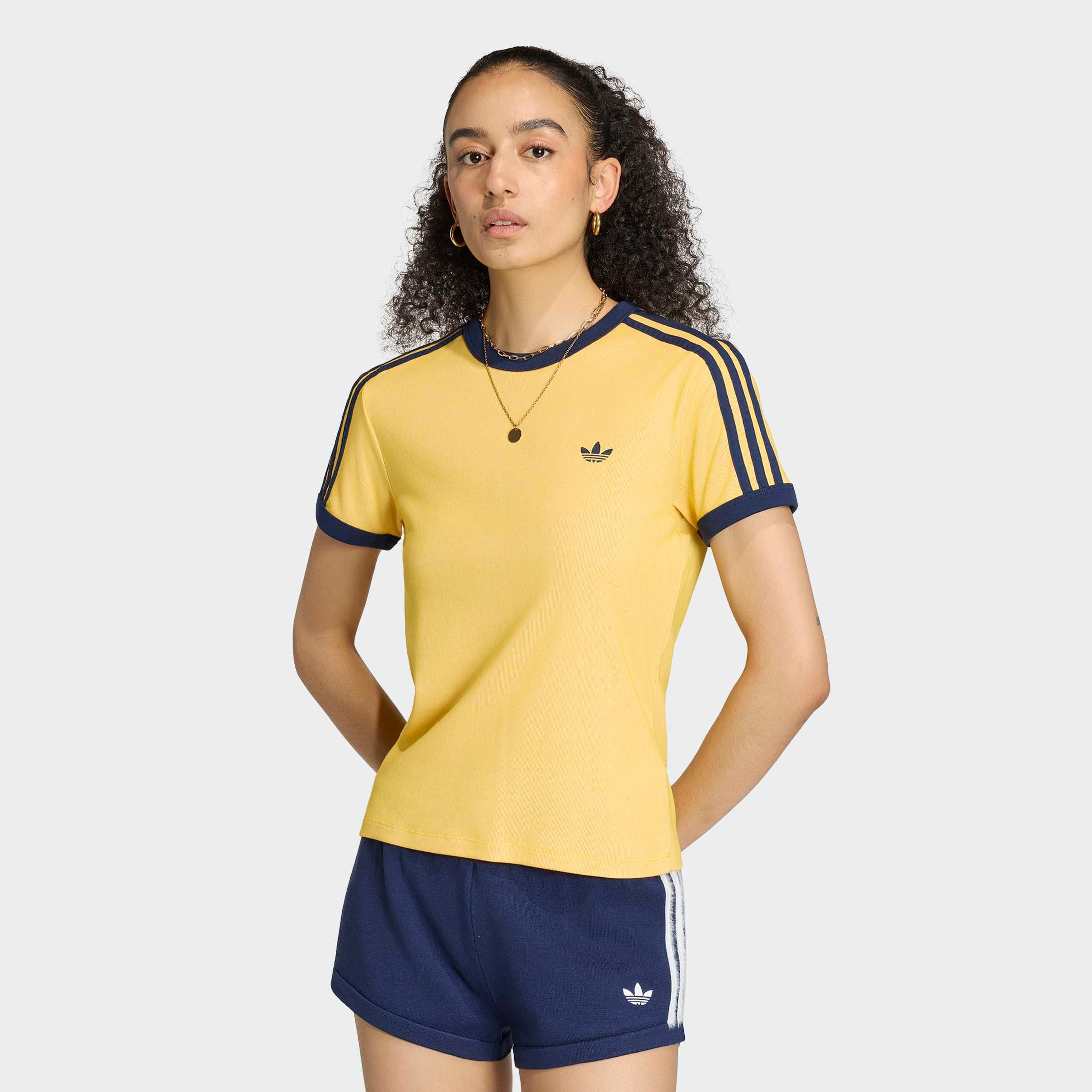 adidas Originals T-Shirt »3S CALI TEE« für Erwachsene, mit Rundhalsausschnitt, ohne Verschluss, aus Polyester