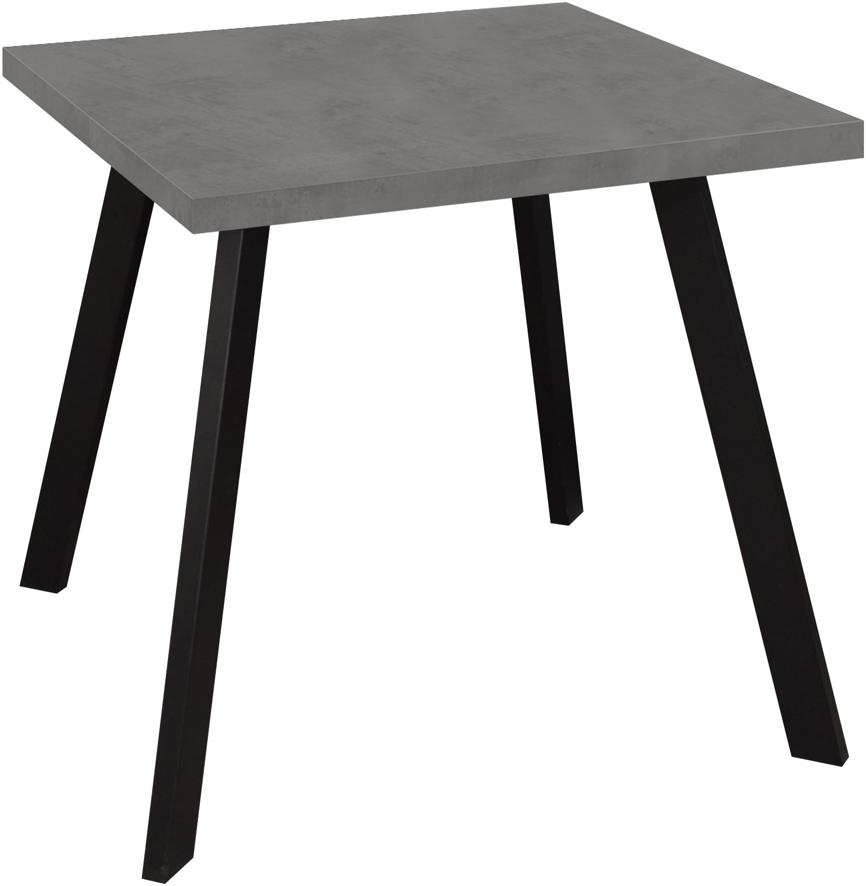 Mäusbacher Bistrotisch "Big Bistro Metall" Eckige Platte BHT 70x75x70 cm
