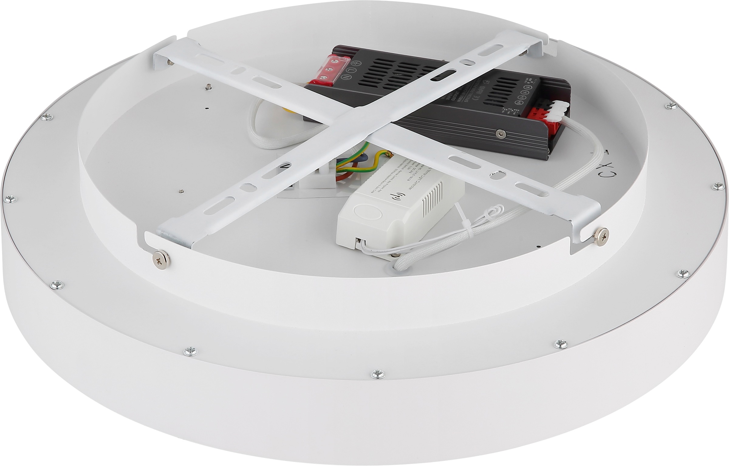 GLOBO LIGHTING Deckenleuchte »JESS« LED-Modul 1 Stk. Smarte Deckenleuchte, dimmbar, App-Steuerung, vielseitig