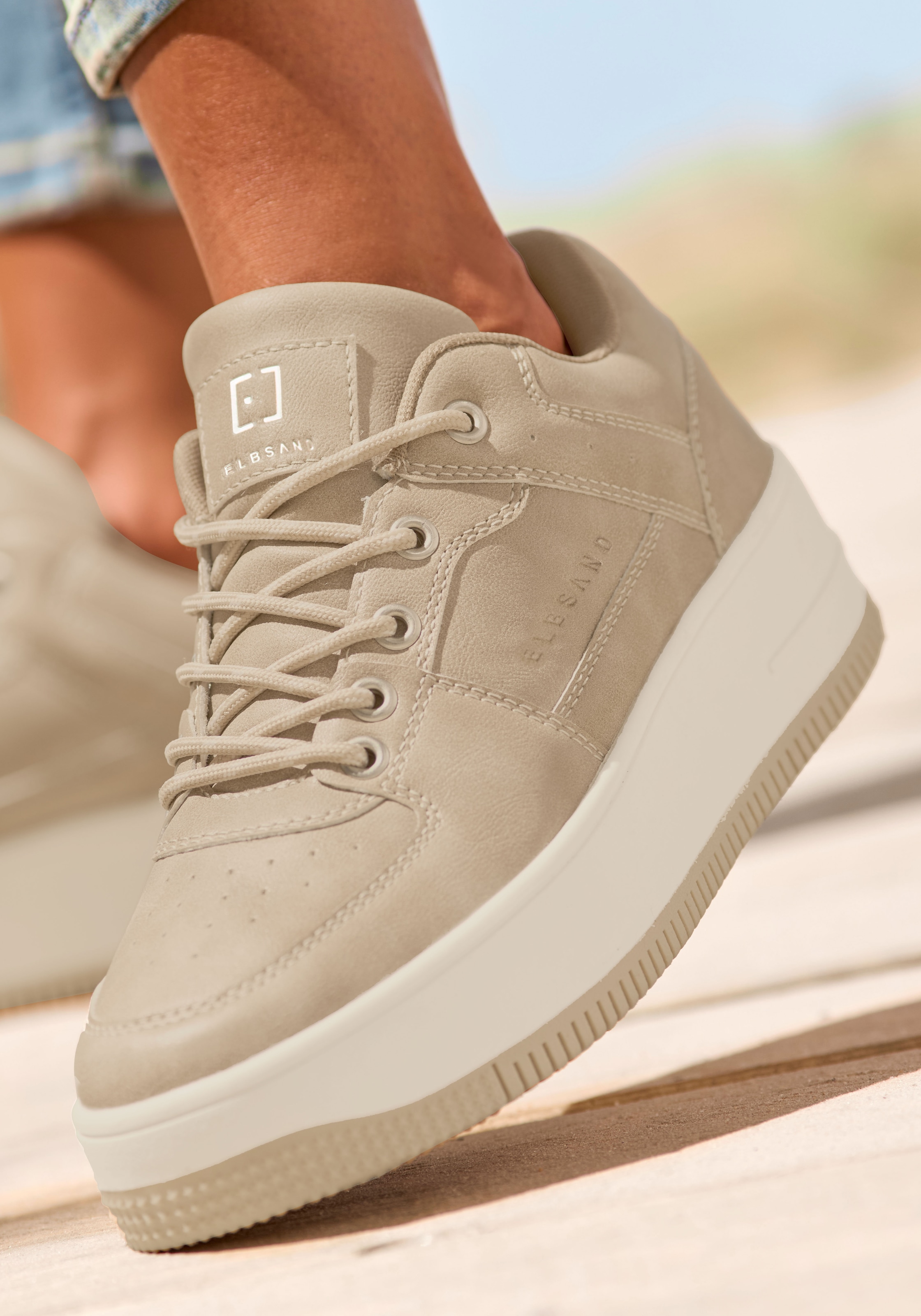 Elbsand Sneaker »Schnürschuh«, Freizeitschuh, Halbschuh, Schnürhalbschuh