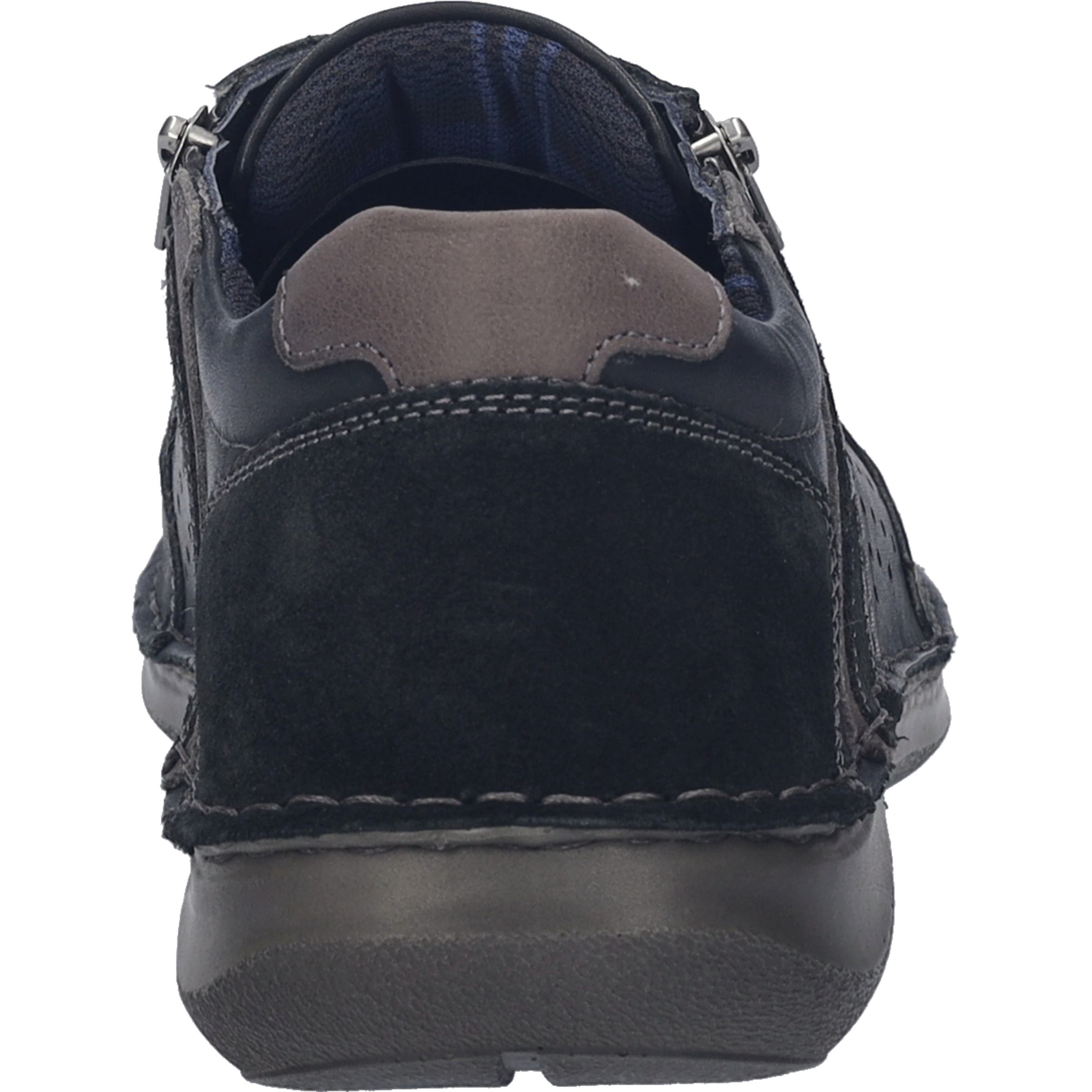 Schnürschuh JOSEF SEIBEL "New Anvers 87, schwarz-kombi", Herren, Gr. 46, schwarz (schwarz, kombi), Obermaterial: 100% Rindsleder Leather cow., Schuhe Schnürschuh 3