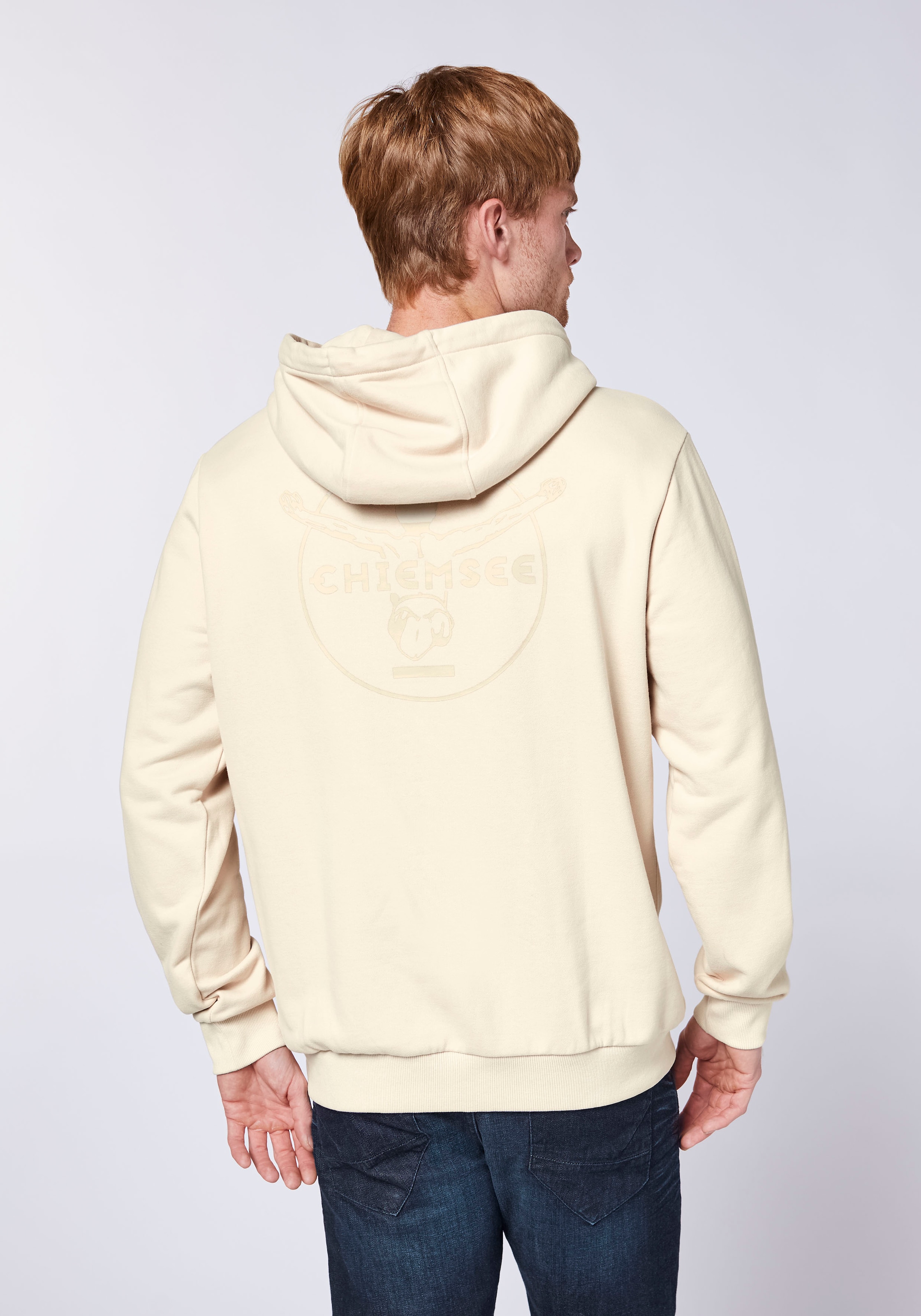 Chiemsee Kapuzensweatshirt, - mit großem Rückenprint