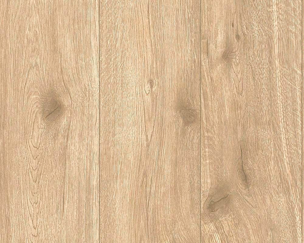 living walls Vliestapete "Best of Wood`n Stone" Holz gestreift realistisch glatt Tapete Holzoptik Tapeten Wohnzimmer Schlafzimmer Küche modern Design