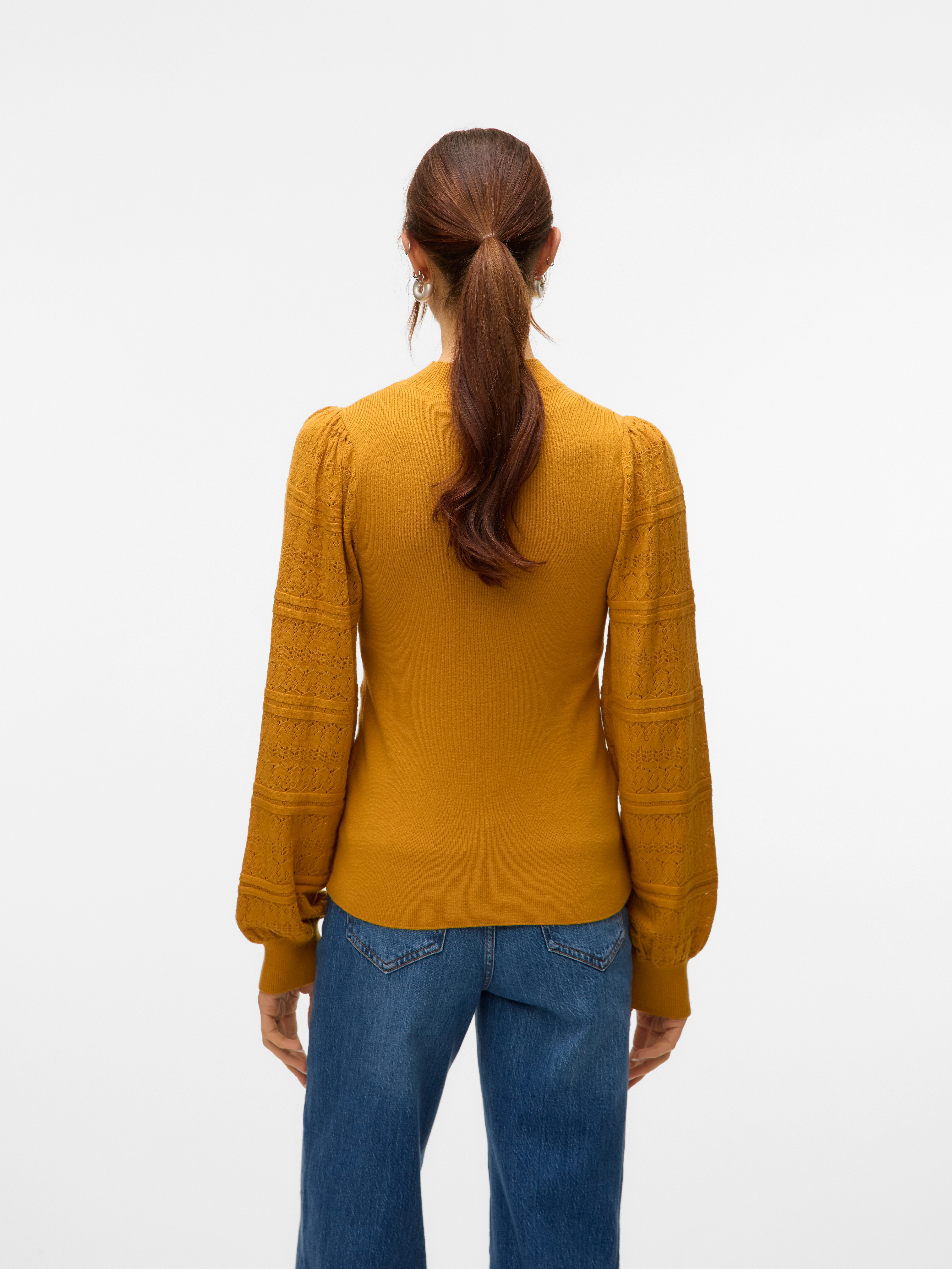Thumbnail - Vero Moda Strickpullover "VMNEWLIMONE LS HIGHNECK PULLOVER BOO"