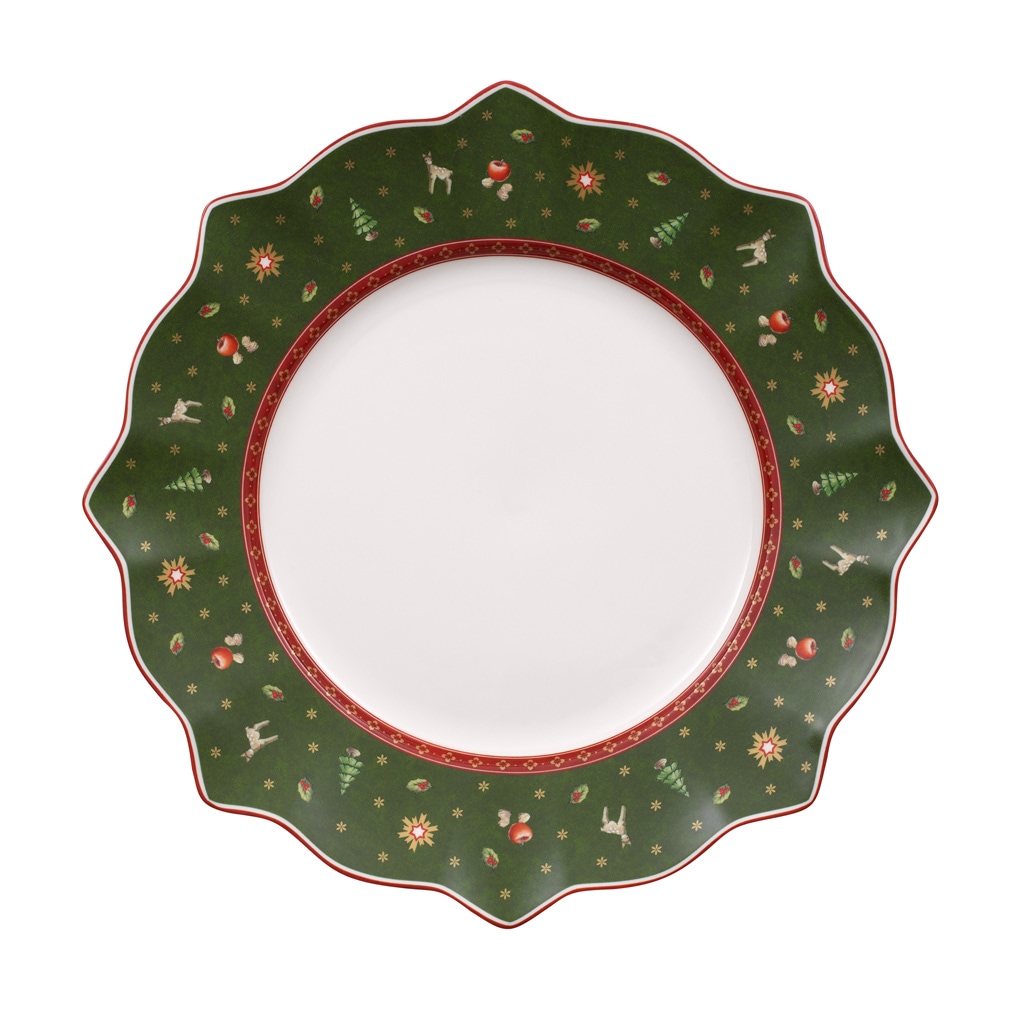Villeroy & Boch Speiseteller "Speiseteller Toys Delight ø 28, 4 Cm Grün"