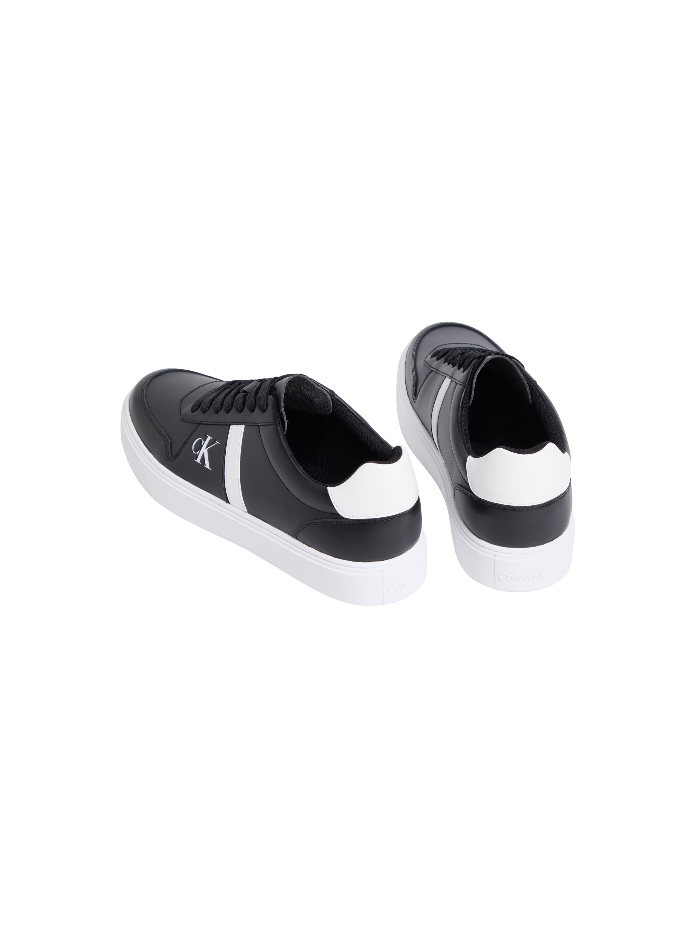 Calvin Klein Plateausneaker "CLASSIC CUPS LACE LTH EMB TONGUE" Basket-Sneak günstig online kaufen