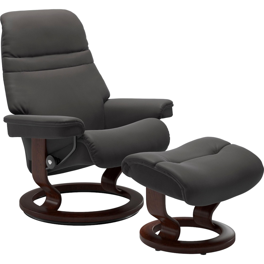 Stressless® Relaxsessel »Sunrise«, (Set, Relaxsessel mit Hocker)