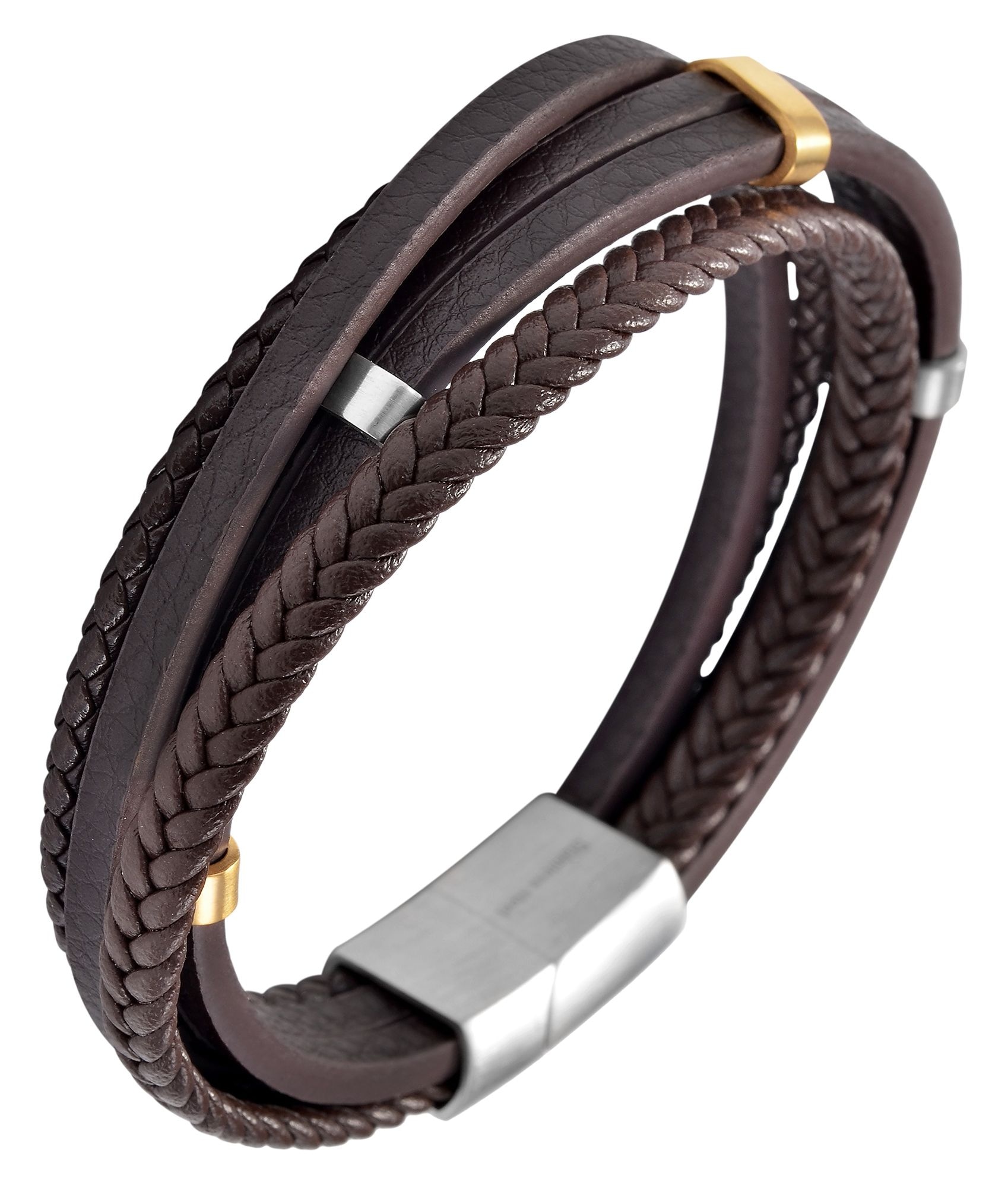 Adelia´s Armband »Unisex Armband – Lederarmband aus Leder 21 cm« Zum Verschenken an Menschen, die Ihnen am Herzen liegen