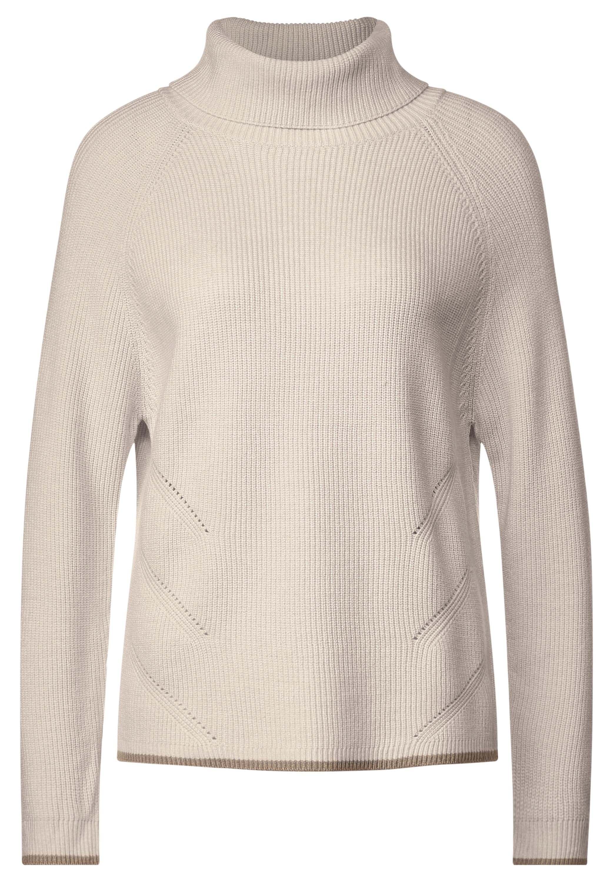 STREET ONE Rollkragenpullover, Grobstrick