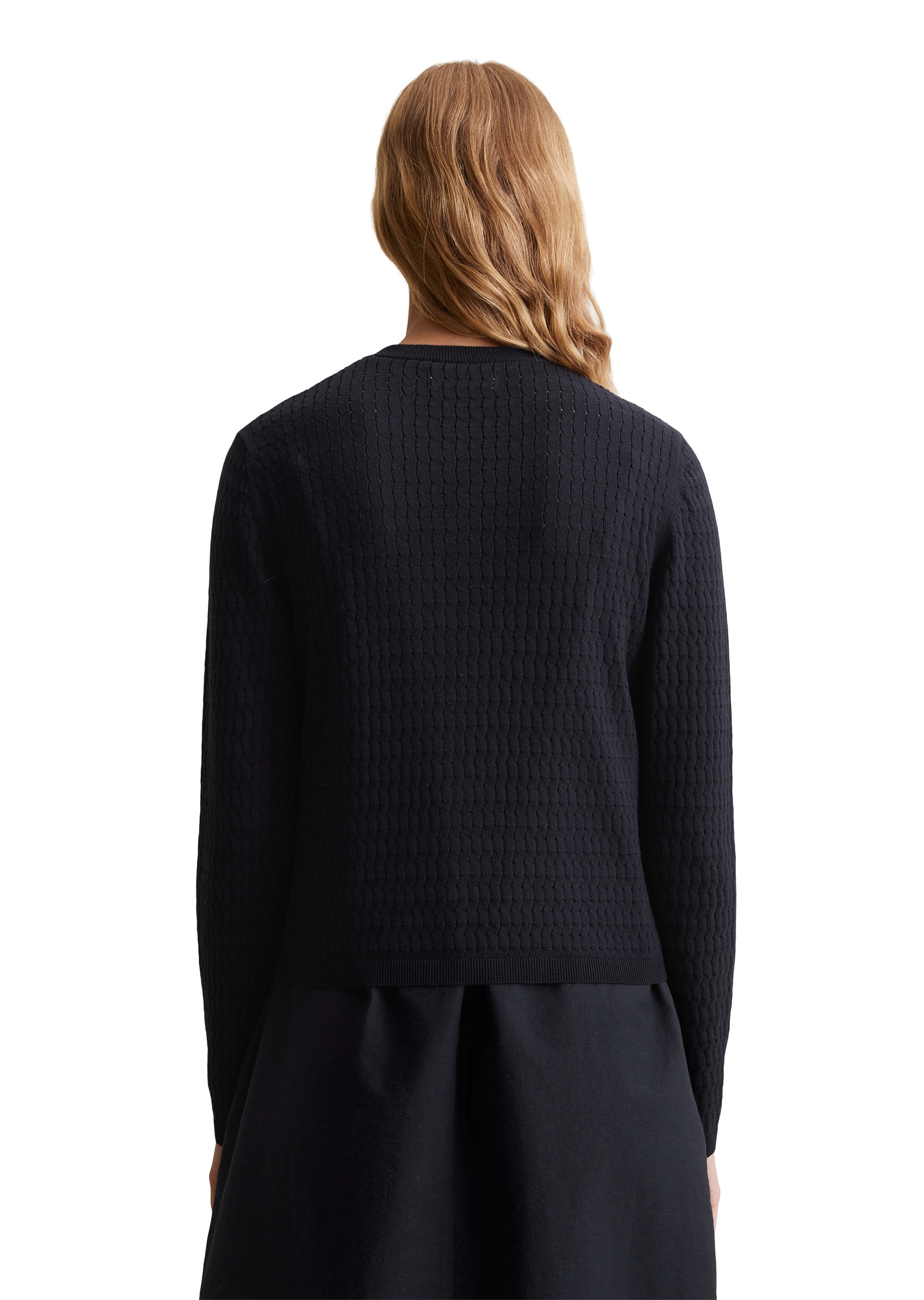 Marc O'Polo DENIM Cardigan »aus softem Baumwollgarn«