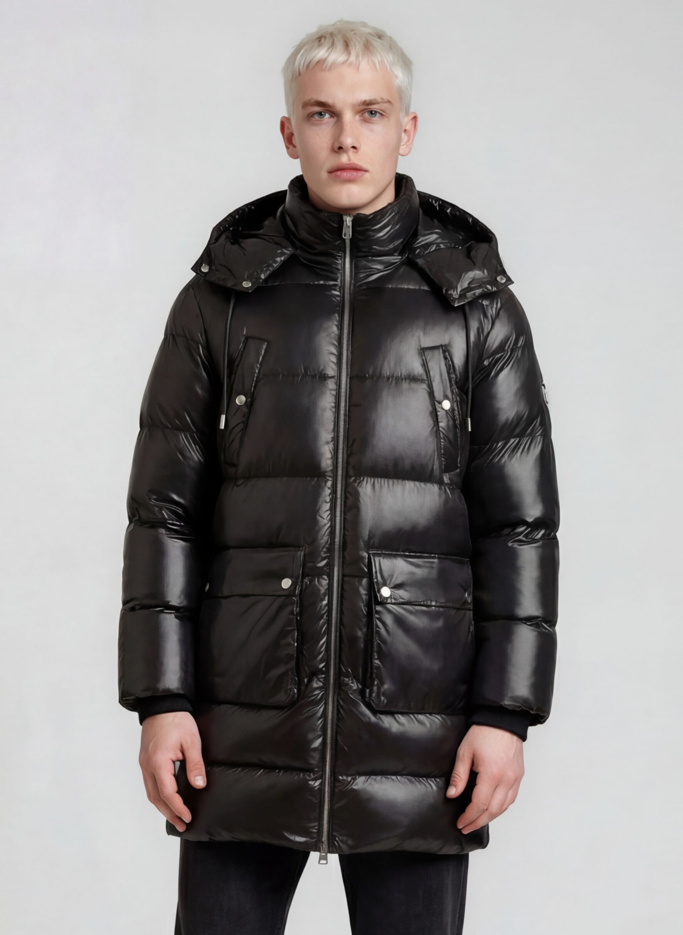 trueprodigy Winterjacke "Elwin Kapuze und große aufgesetzte Taschen" mit Kapuze