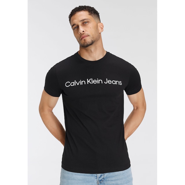 Calvin Klein Jeans T-Shirt »CORE INSTITUTIONAL LOGO SLIM TEE« ▷ kaufen |  BAUR