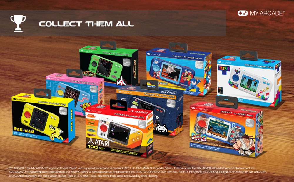 MYARCADE Retro Konsole »ATARI Pocket Player Pro«