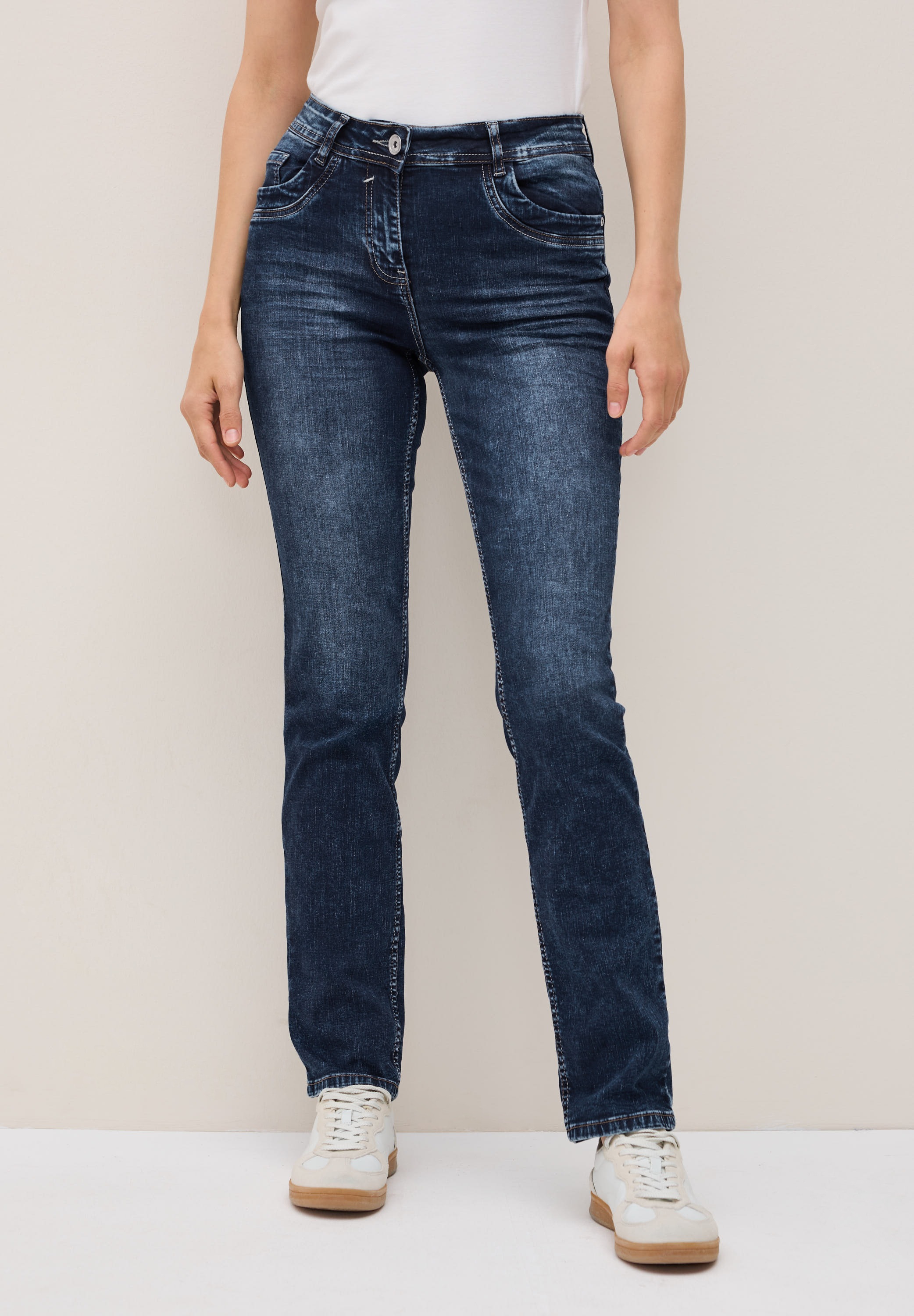 Cecil Slim-fit-Jeans, High Waist günstig online kaufen
