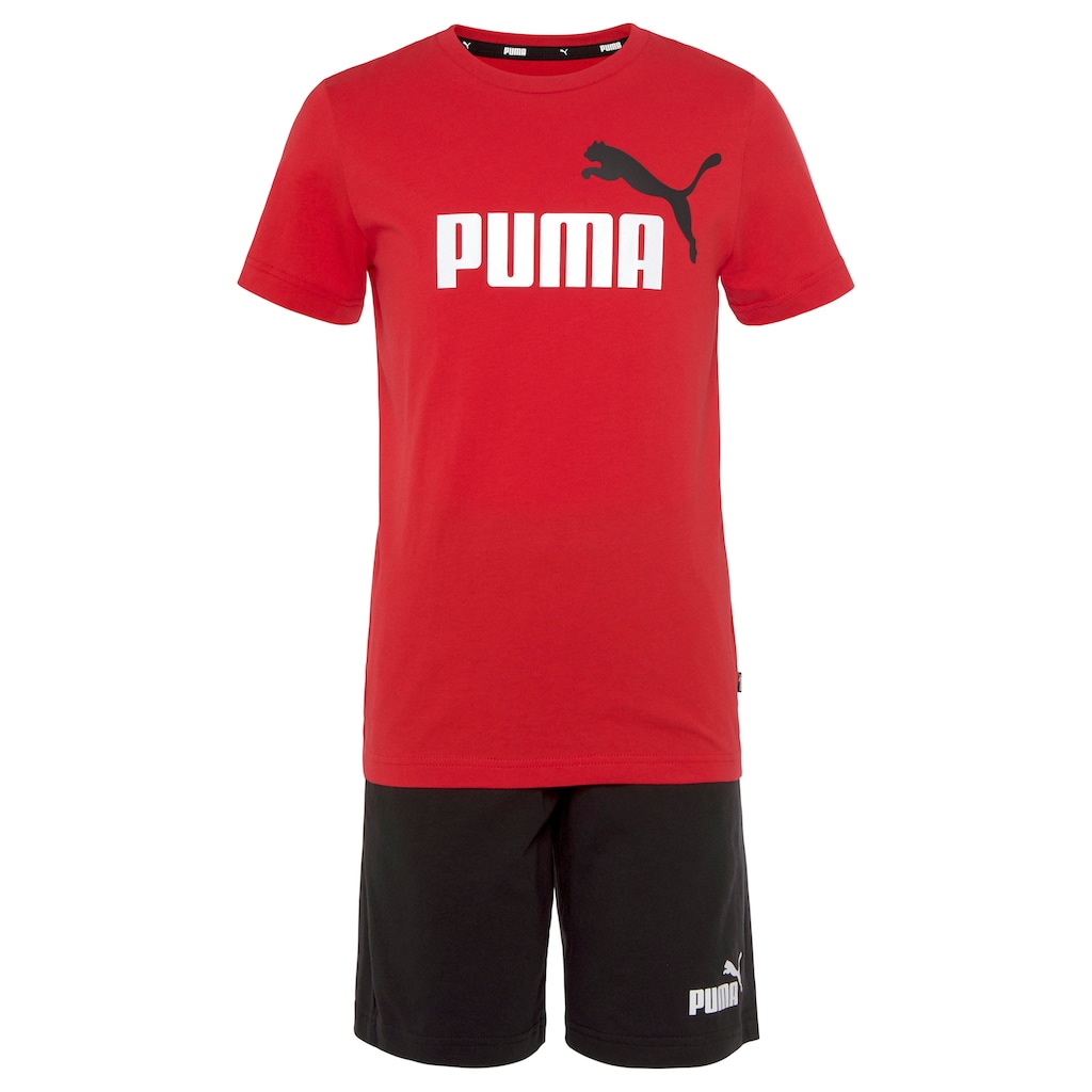 PUMA Trainingsanzug »SHORT JERSEY SET B«, (Set, 2 tlg.)