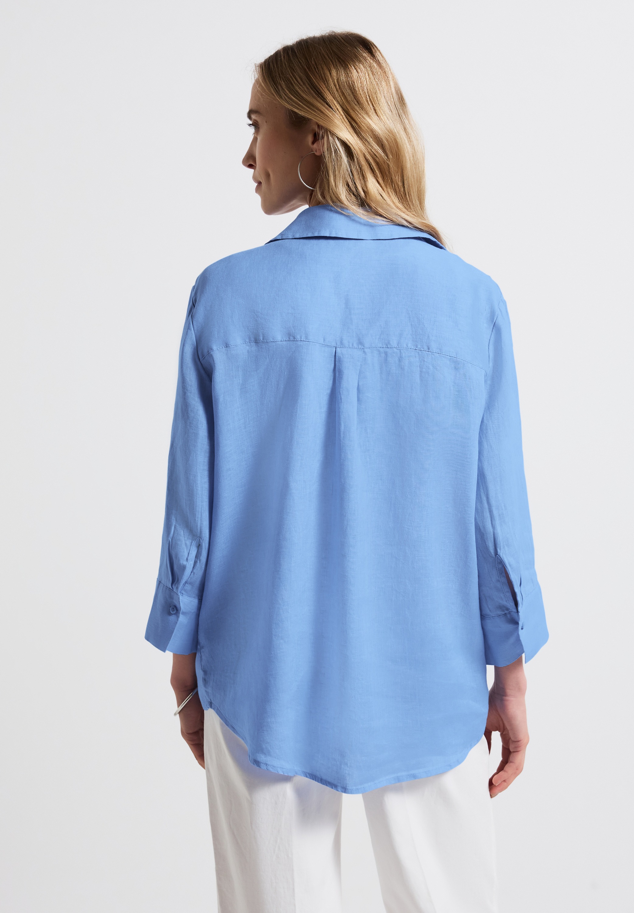 STREET ONE Hemdbluse, mit 3/4 Ärmeln