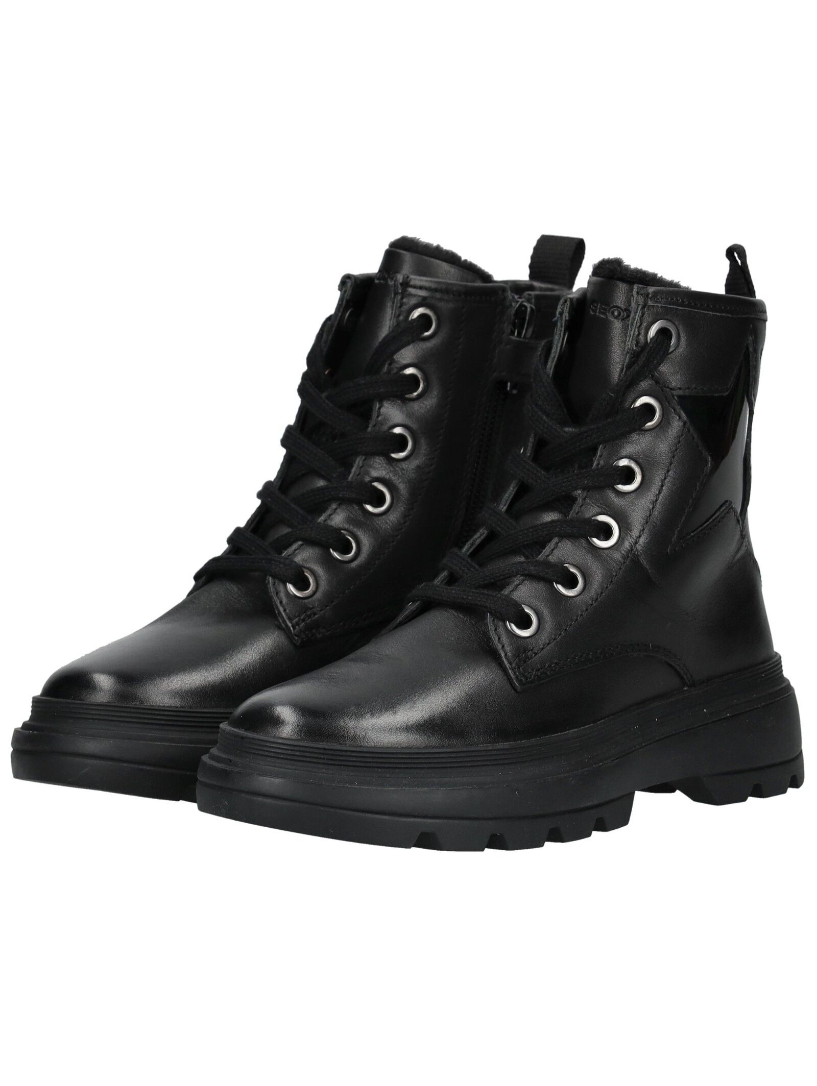 Geox Schnürstiefelette »Geox Stiefelette Leder«