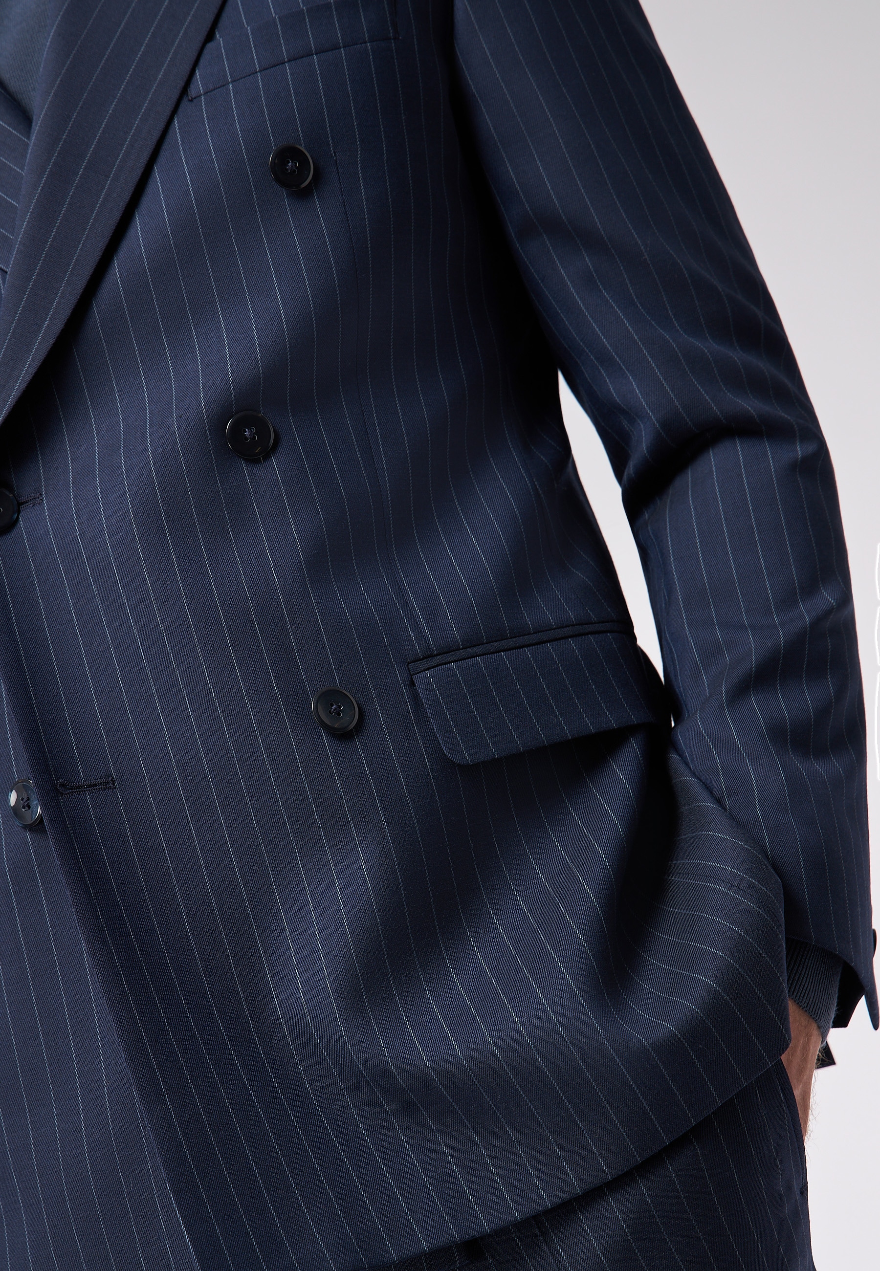 Roy Robson Hosenanzug »Doppelreiher Mit Nadelstreifen« 
