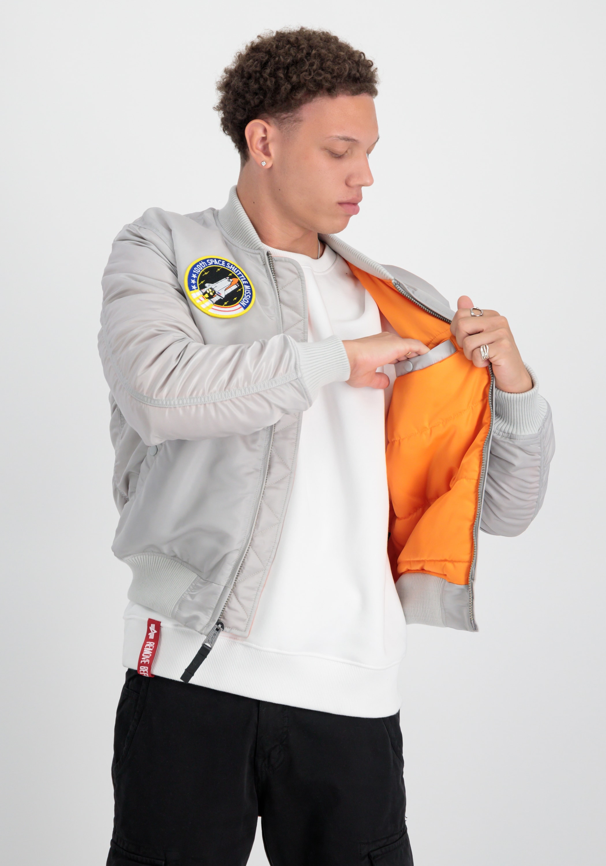 Alpha Industries Bomberjacke »Alpha Industries Men - Bomber Jackets MA-1 VF Vintage Fit NASA«