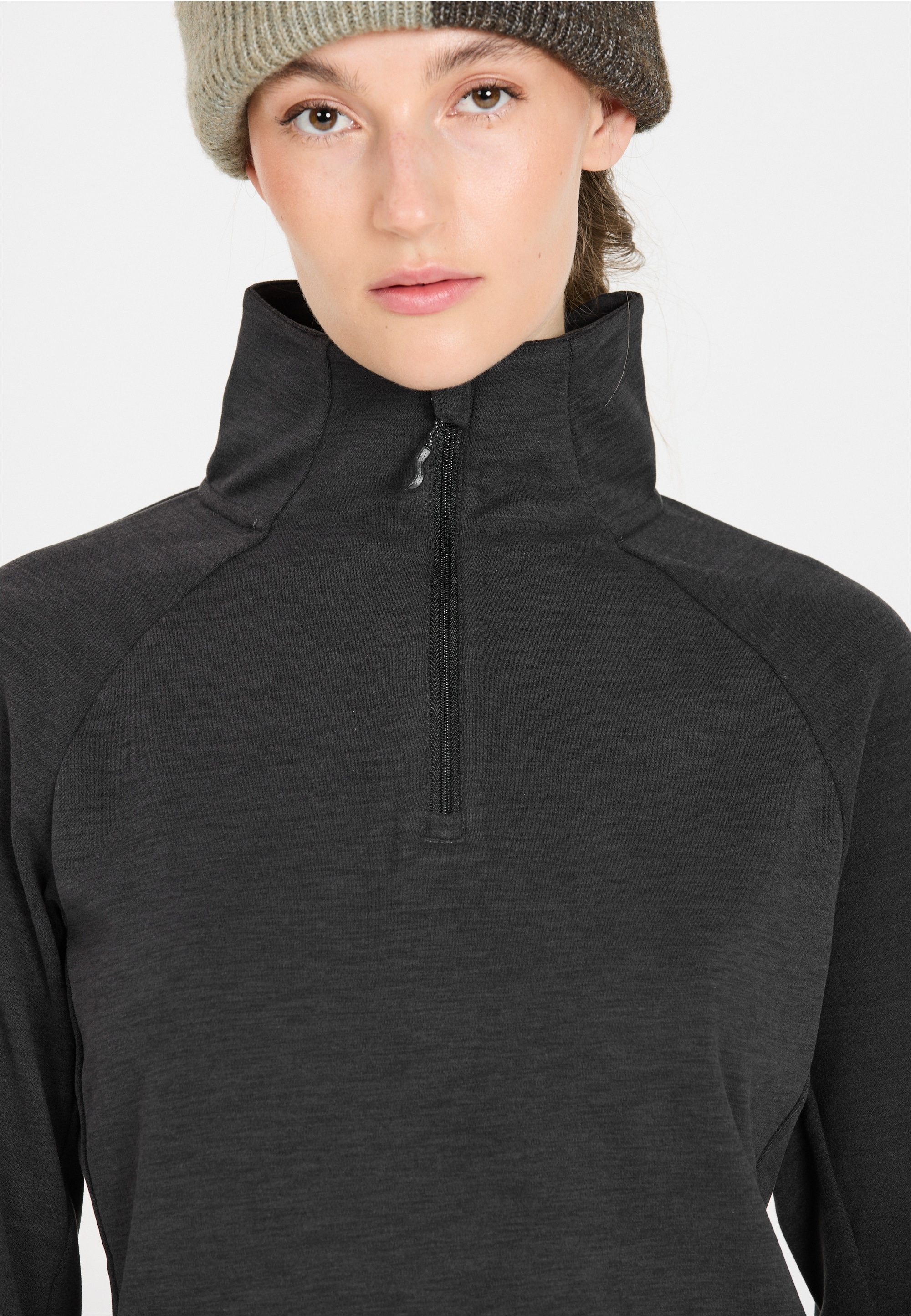 WHISTLER Funktionsshirt »Kajsa«, mit wärmendem Stehkragen und Halbreißverschluss