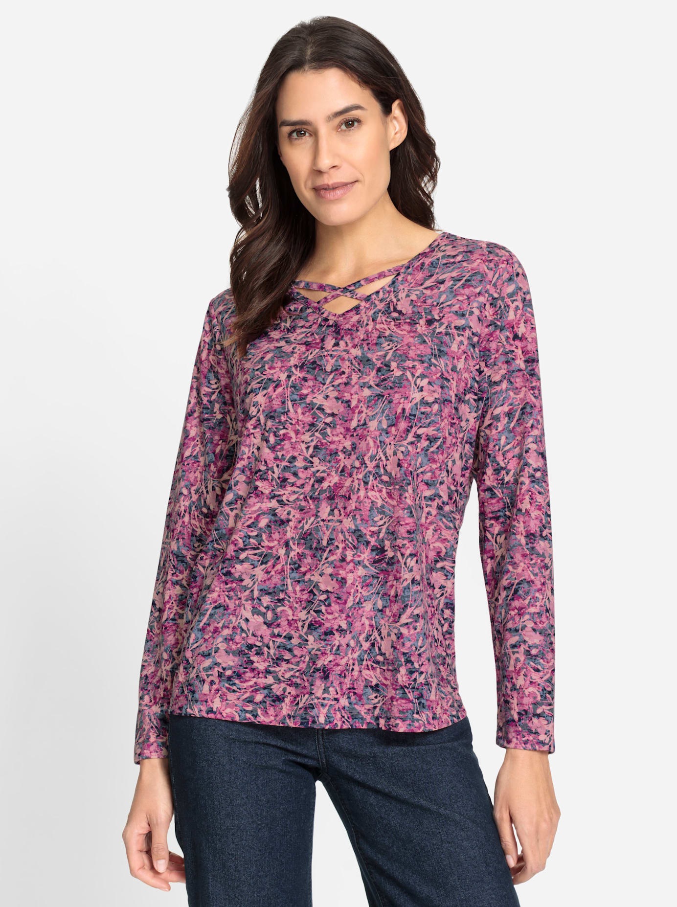 Inspirationen Langarmshirt »Shirt«, (1 tlg.)