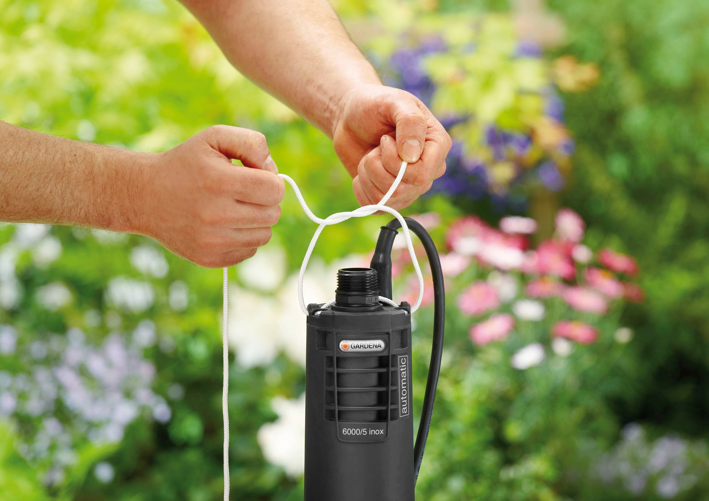 Gardena Pompe Immergée à Pression 6000/5 Noir Taille Unique 3