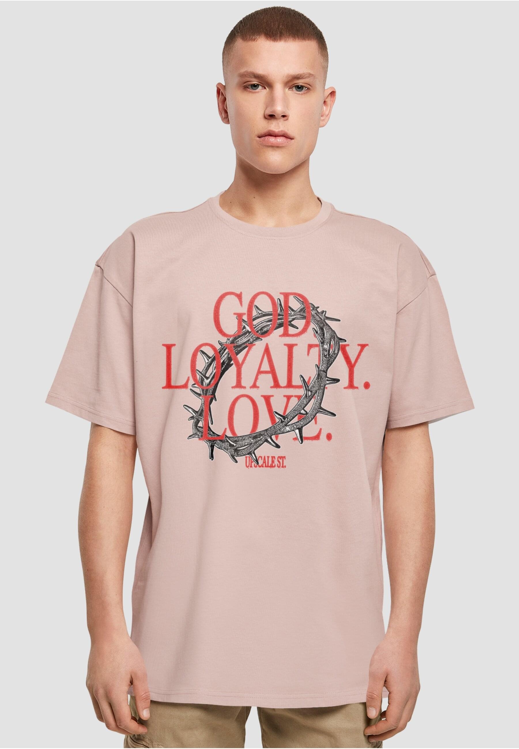 Upscale by Mister Tee T-Shirt »Upscale by Mister Tee Unisex God Loyalty Love Oversize Tee«, (1 tlg.)
