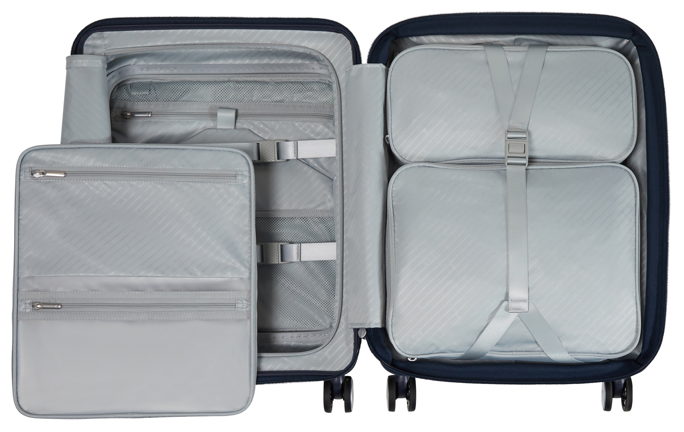 Samsonite Hartschalen-Trolley »PARALUX, verschiedene Größen und Farben« 40 l 4 Rollen mit arretierbarem und versenkbarem Druckknopf-Trolleysystem