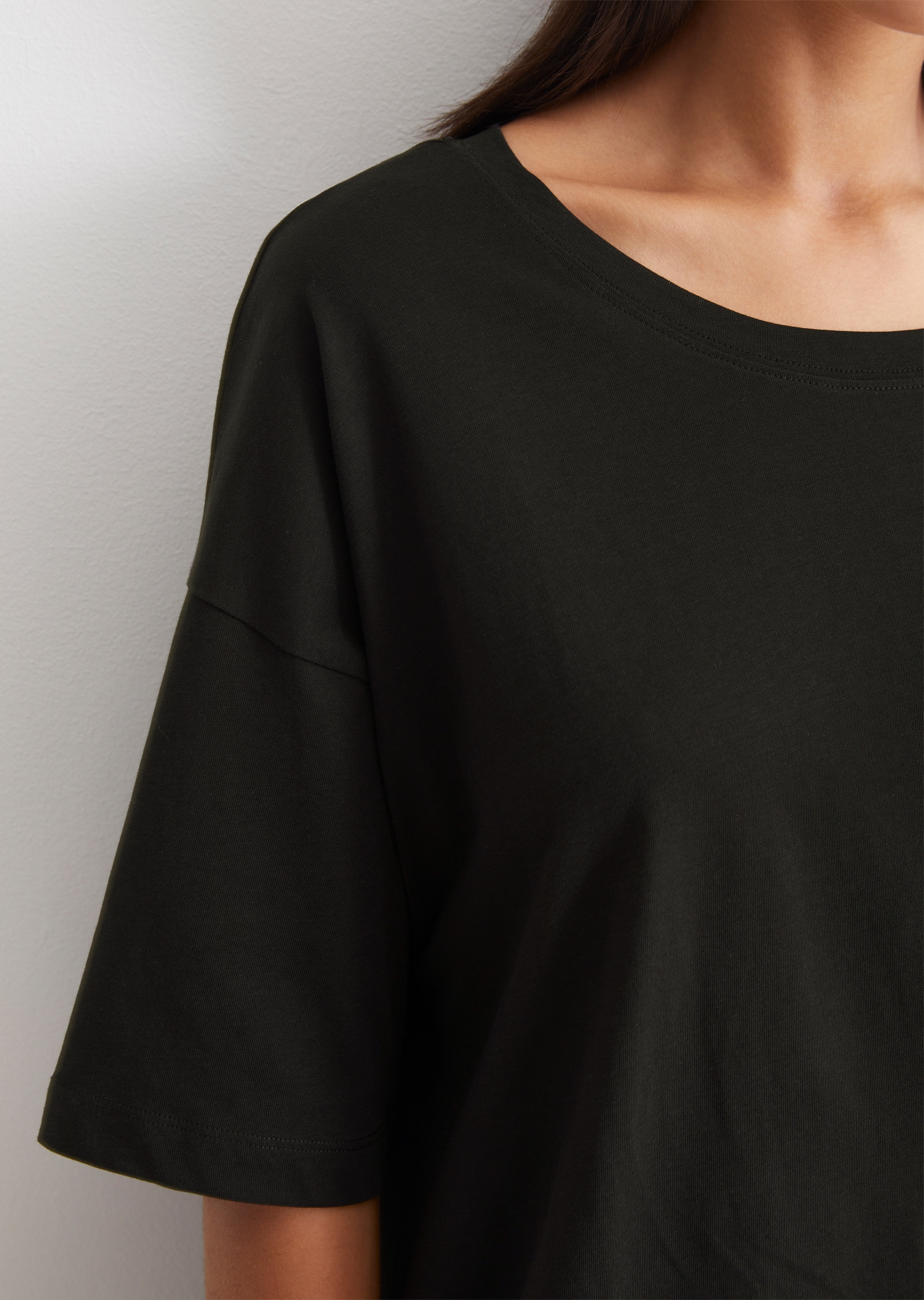 Marc O'Polo T-Shirt »MIX & MATCH«, Rundhals-Ausschnitt, Kurzarm, Pure Cotton, Single Jersey Quallität