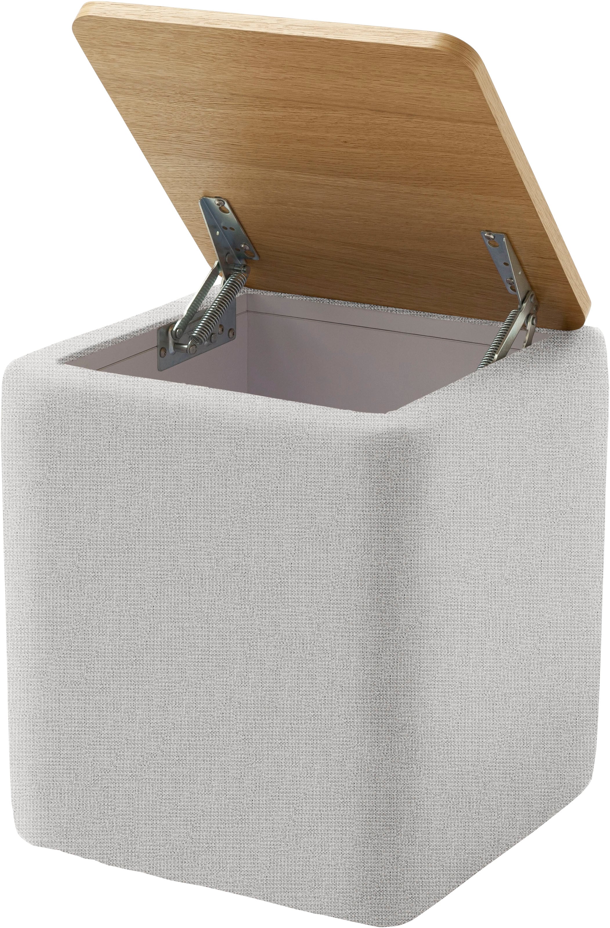 Home affaire Ablagetisch »Kyro, Stauraum mit Tischplatte Eiche, Breite 40 cm« Stylisch, handlich und praktisch für dein Schlafzimmer