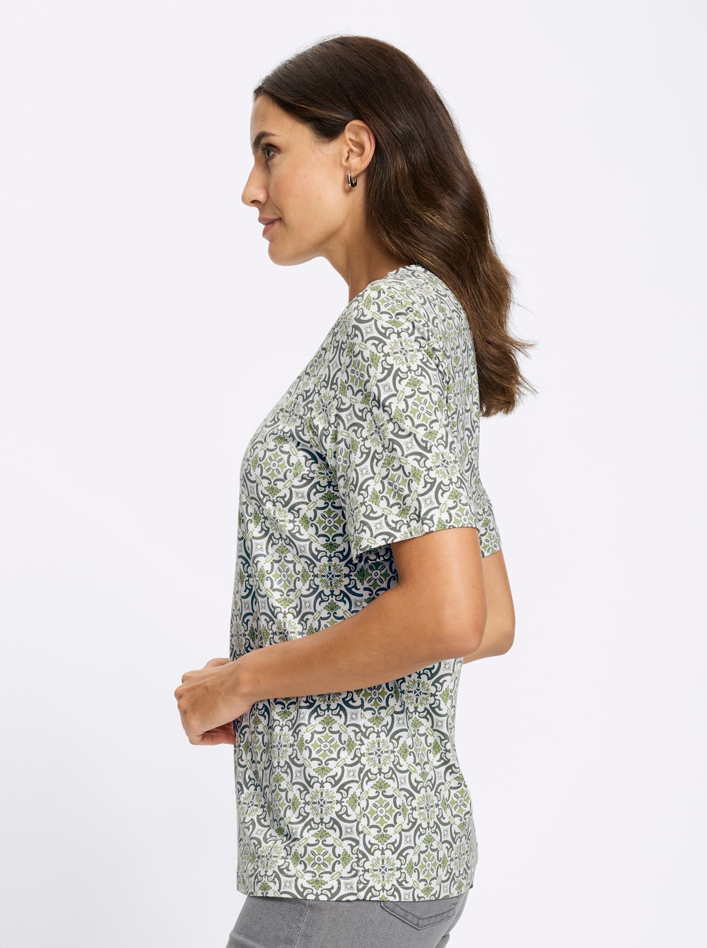   Print-Shirt »Druck-Shirt« 1 tlg.