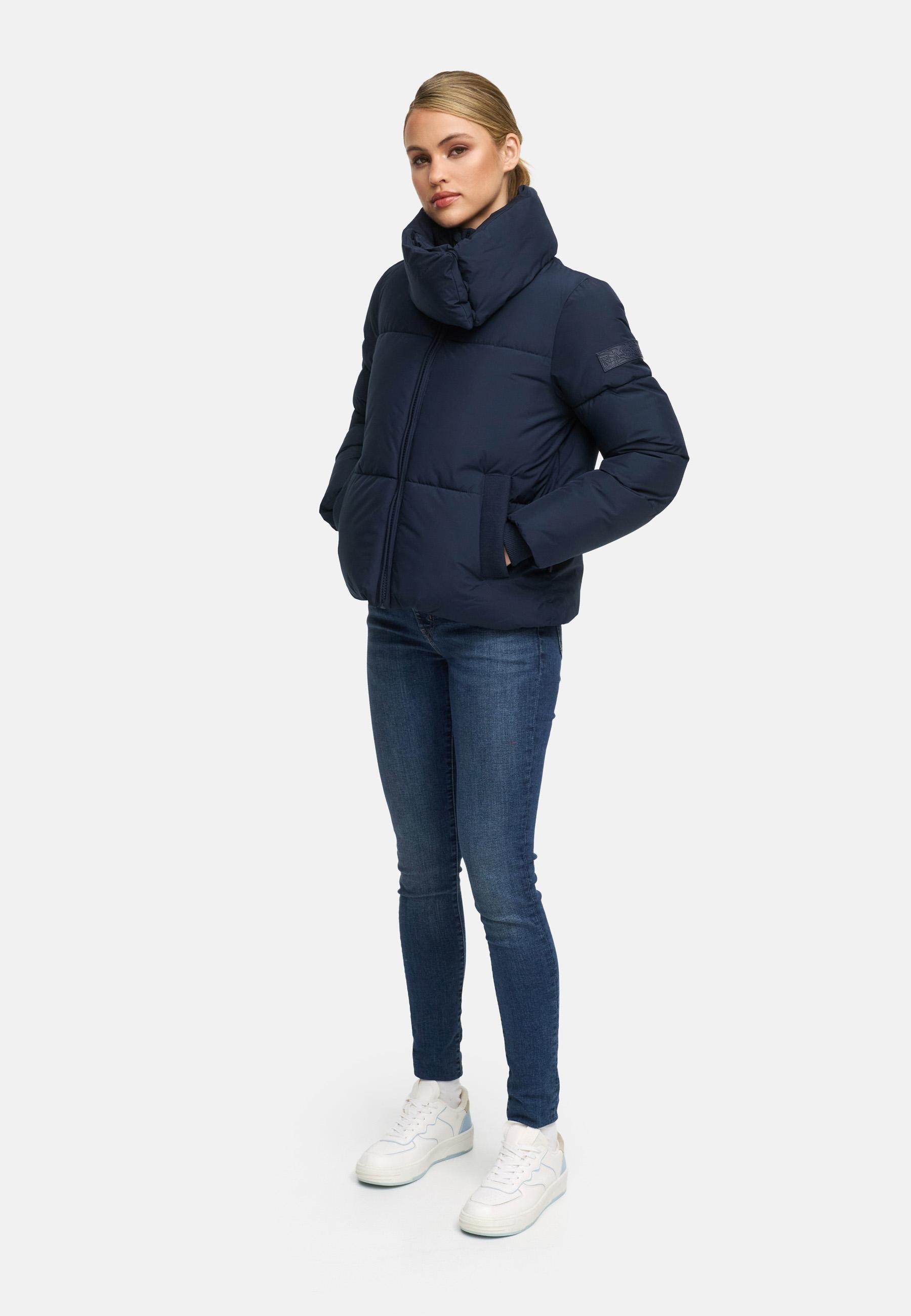 Navahoo Outdoorjacke »Traumelfe 14«, ohne Kapuze, Winter Steppjacke mit hohem Kragen