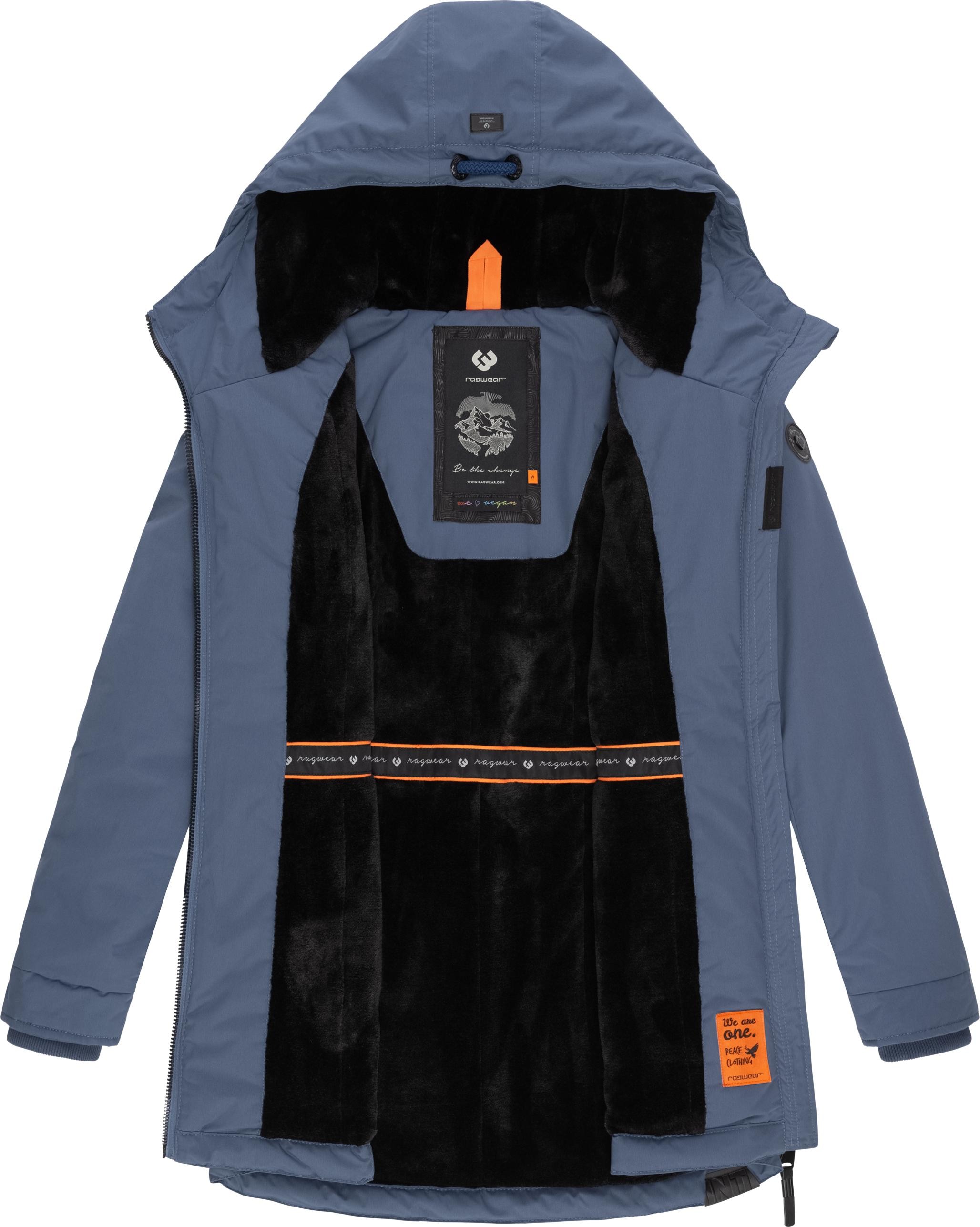 mit »Zuzka Teddyfleece Winter«, stylischer mit Kapuze, | Ragwear bestellen online Innenfutter Winterjacke Winterparka BAUR