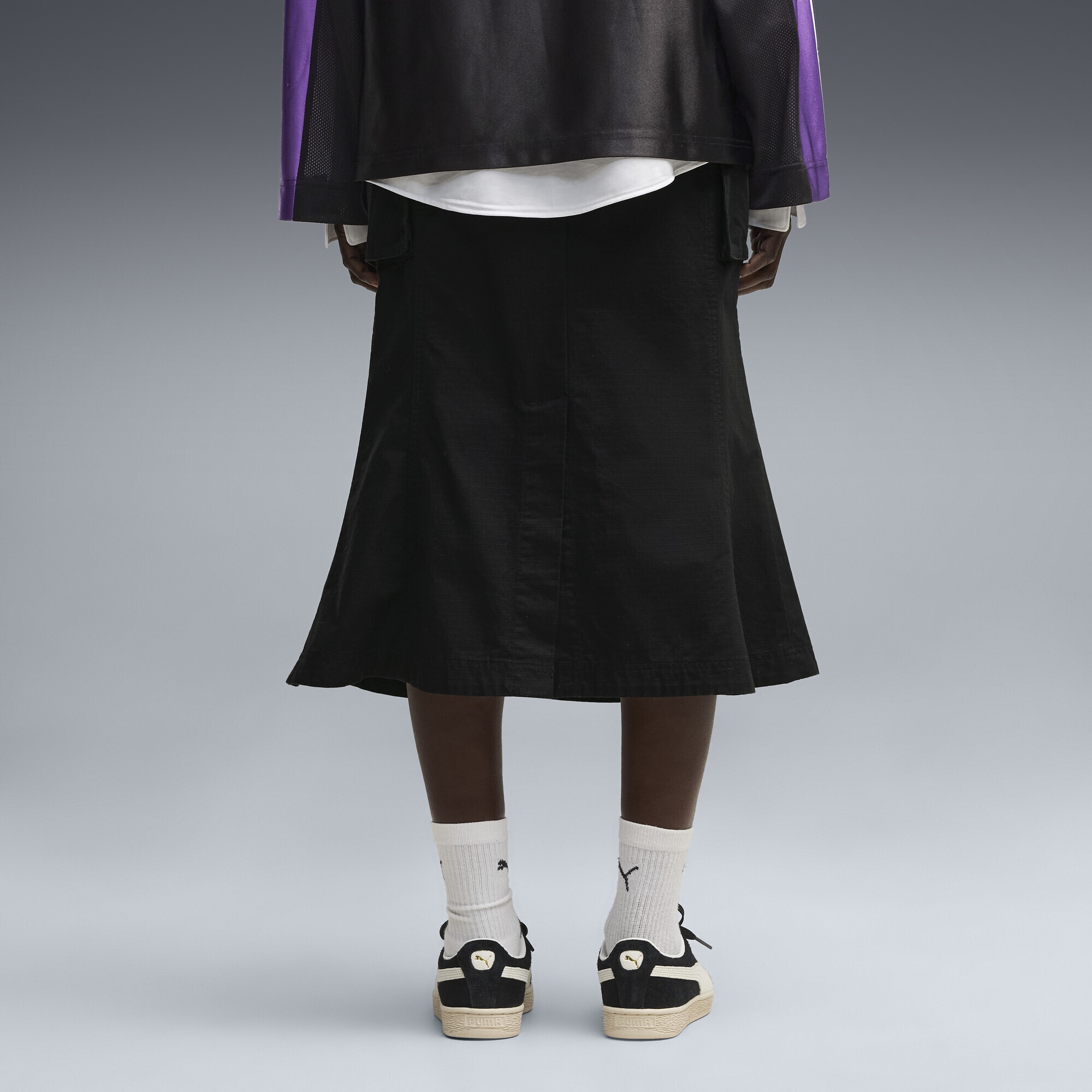 PUMA Jerseyrock »Essentials Ripstop Cargo-Midirock Damen«