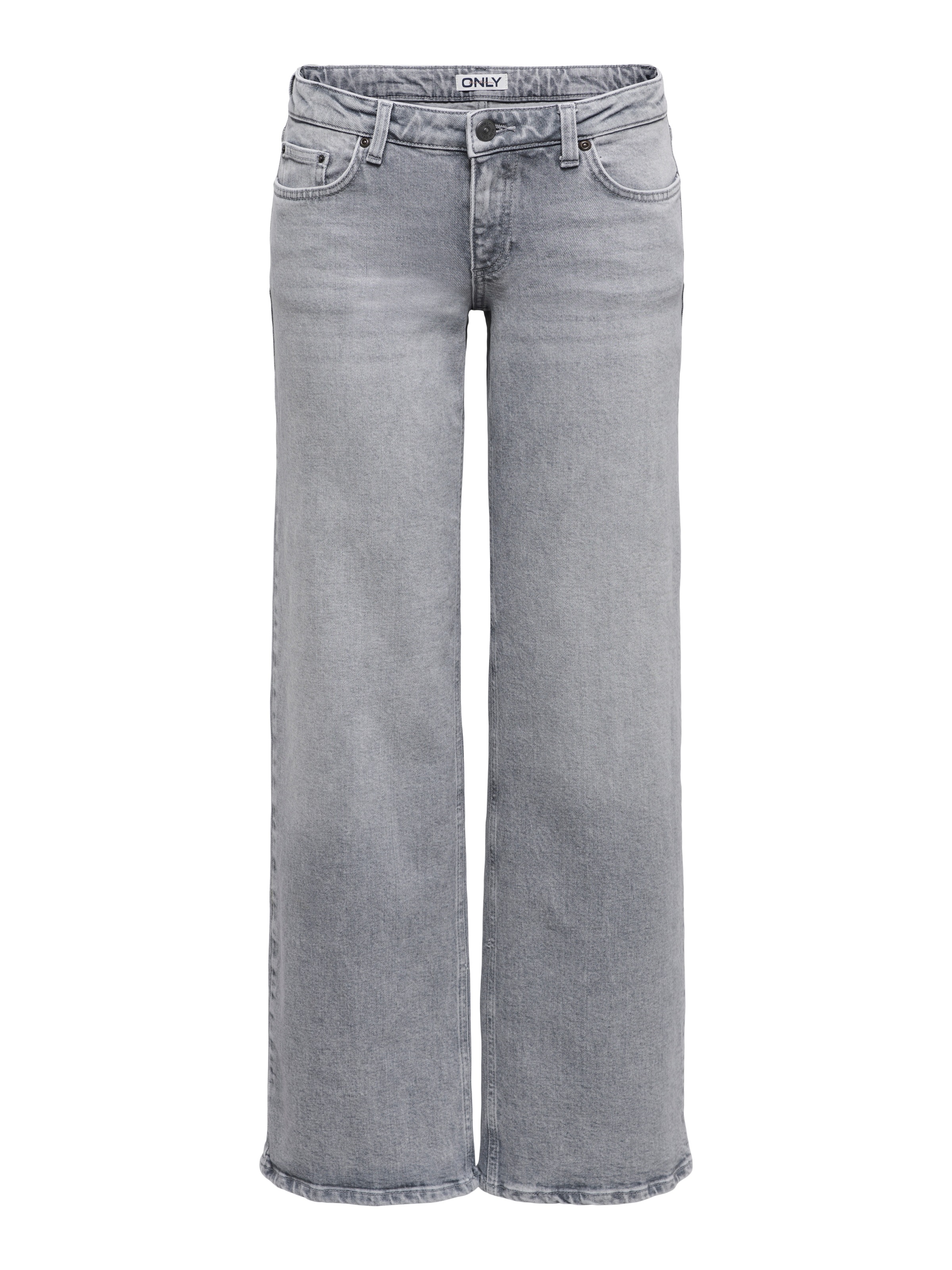 ONLY Low-rise-Jeans »ONLJUICY LW WIDE LEG DNM REA707 NOOS« Baumwollmischung, low waist, wide fit